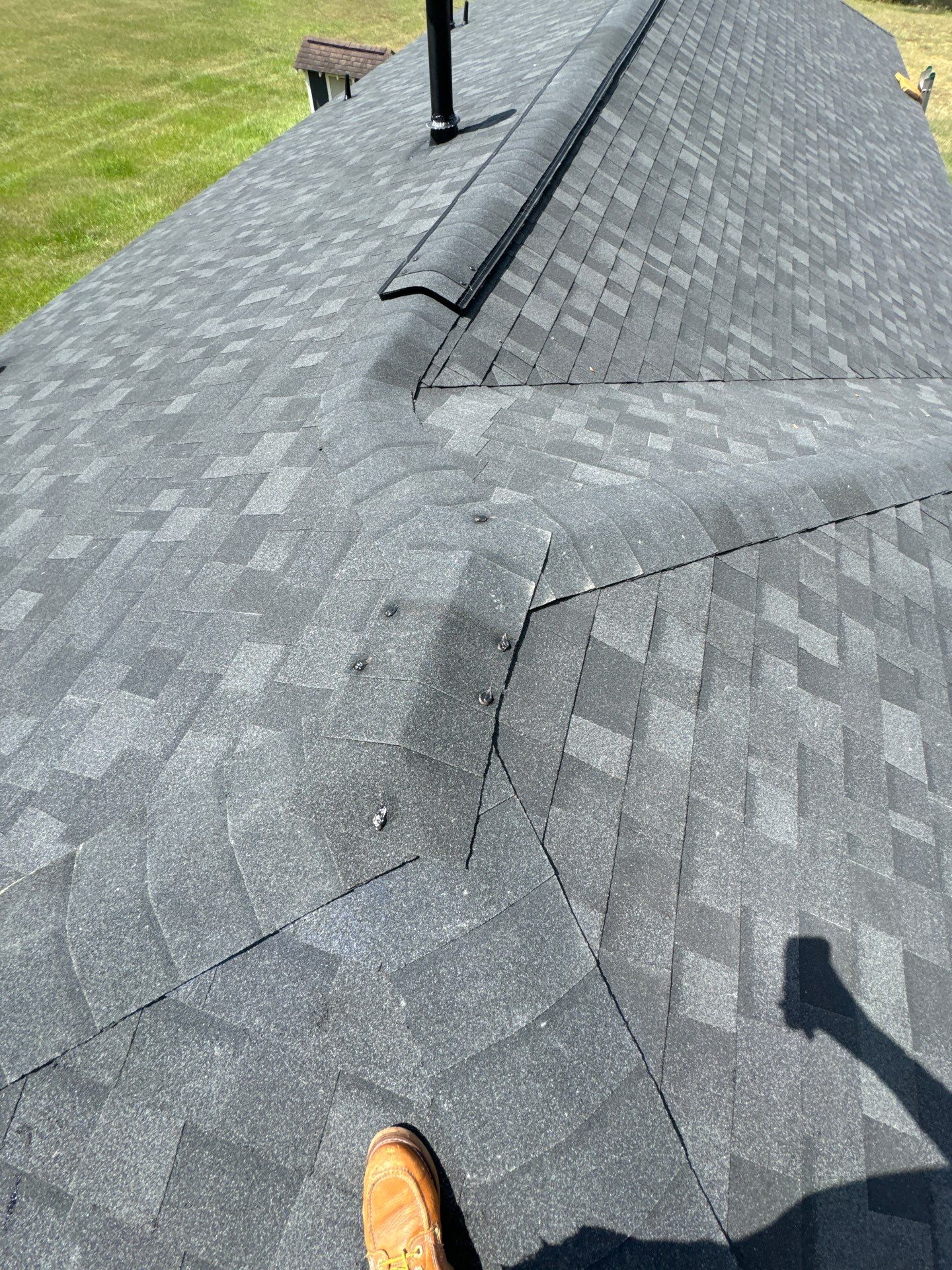 Residential Roofing Installation using Owen's Corning Duration (Lifetime) Shingles by Roof Repair Company