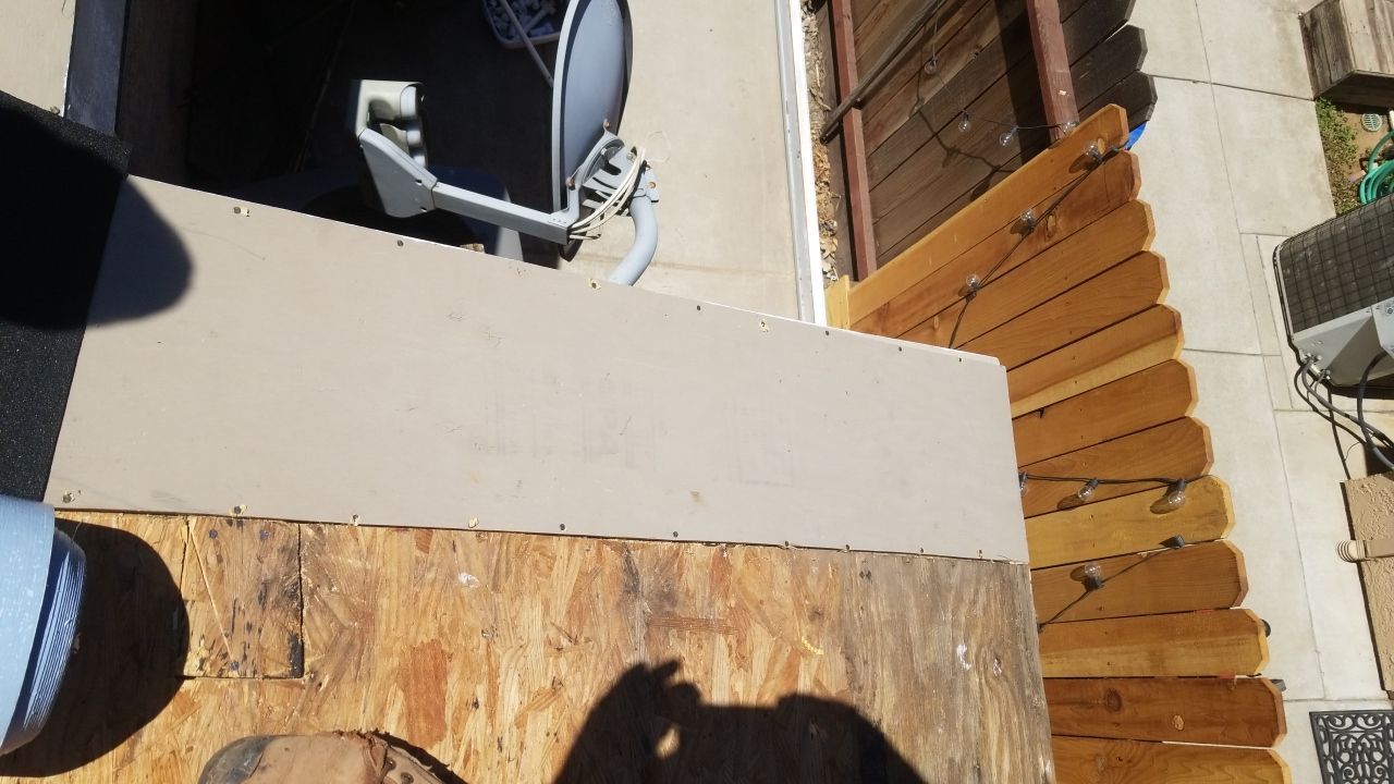 Upgraded gutters and roof by Byers Enterprises