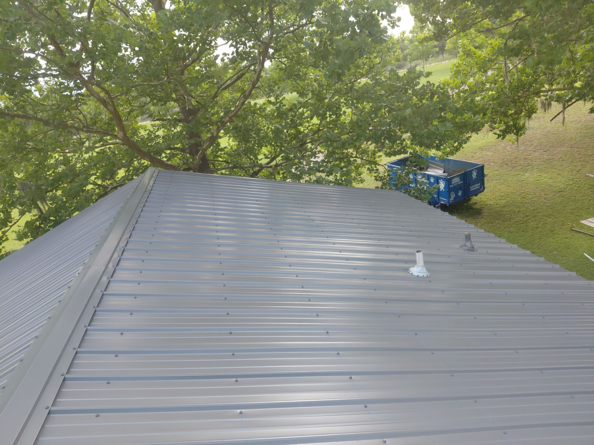 Metal Reroof Replacement Orange City FL by Pinnacle Roofing Group