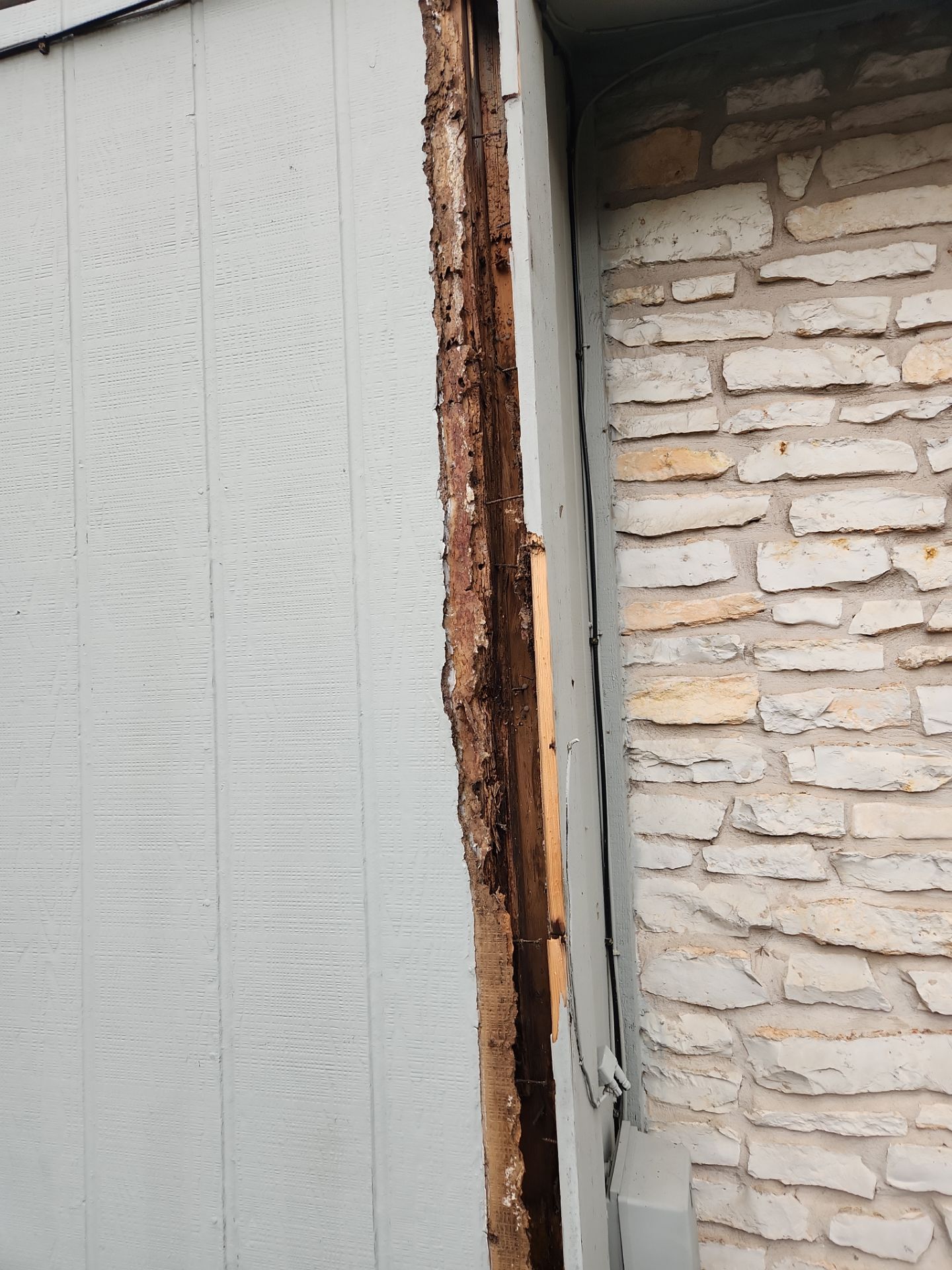 Exterior Wood Siding Rot Repair in Lamplight Village, Austin by RejuveNate Renovations LLC