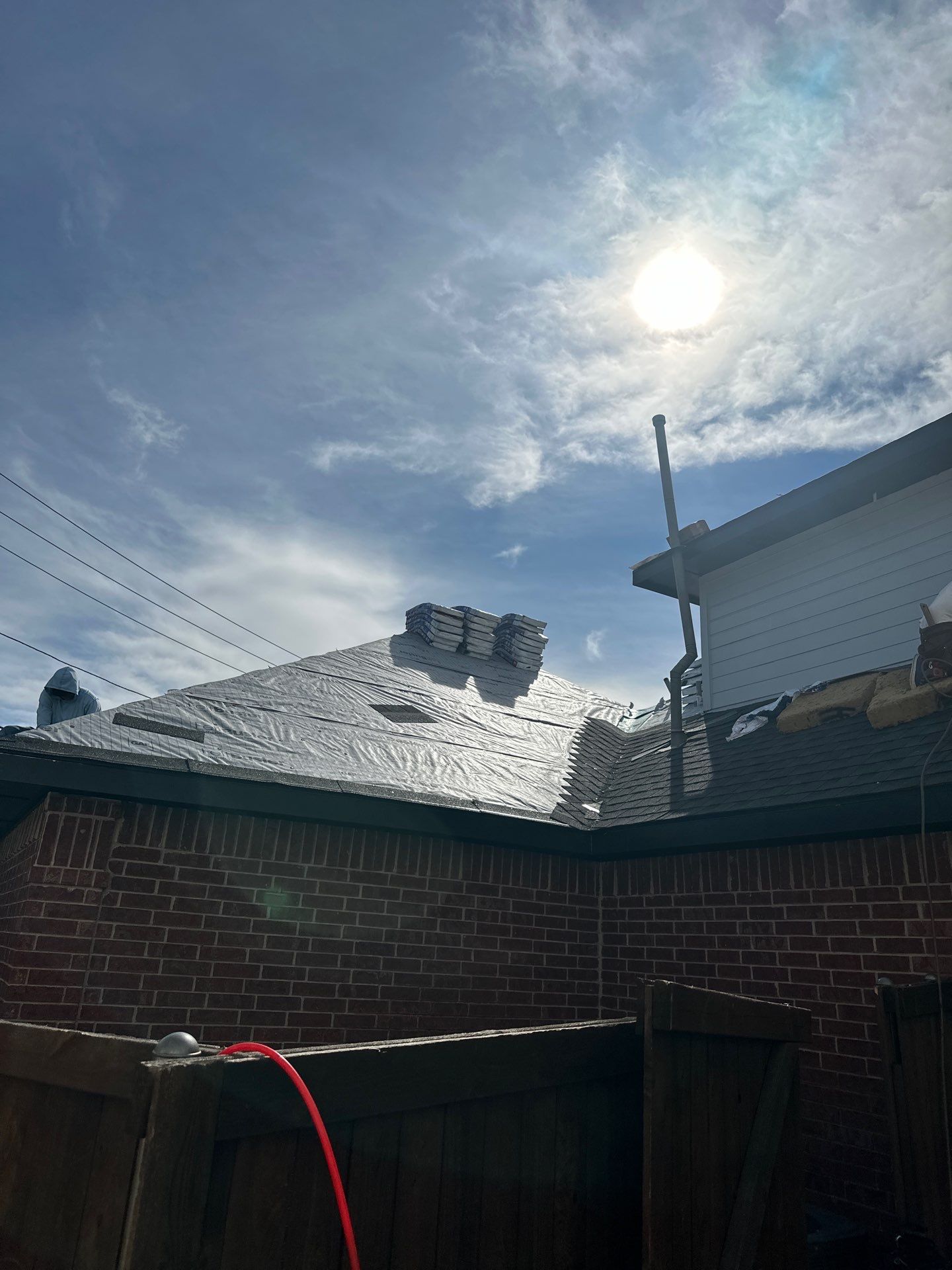 Project in Dallas by Zeus Exteriors