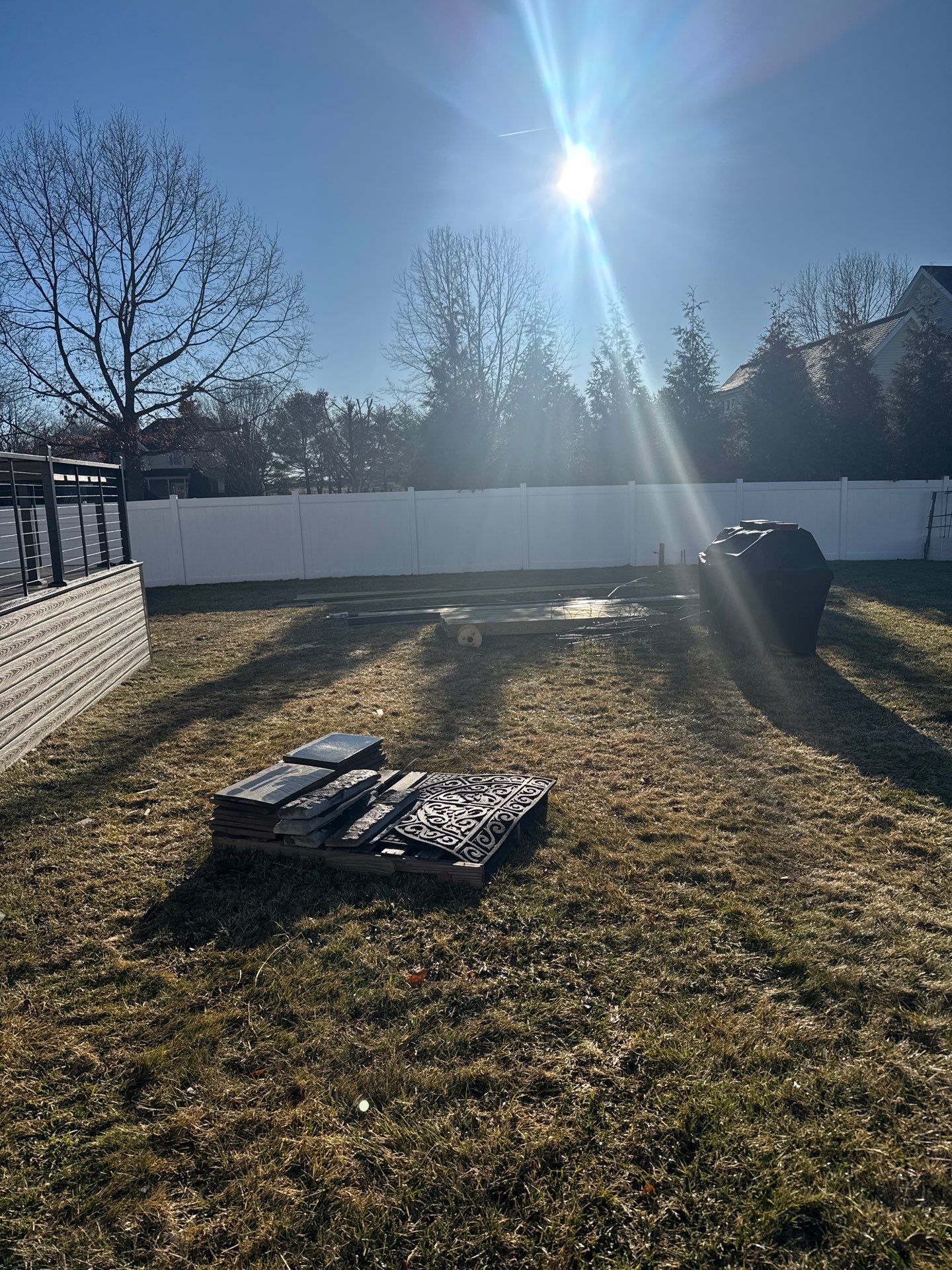 New Deck and outdoor Kitchen In Hillsborough , New Jersey by deck guardian