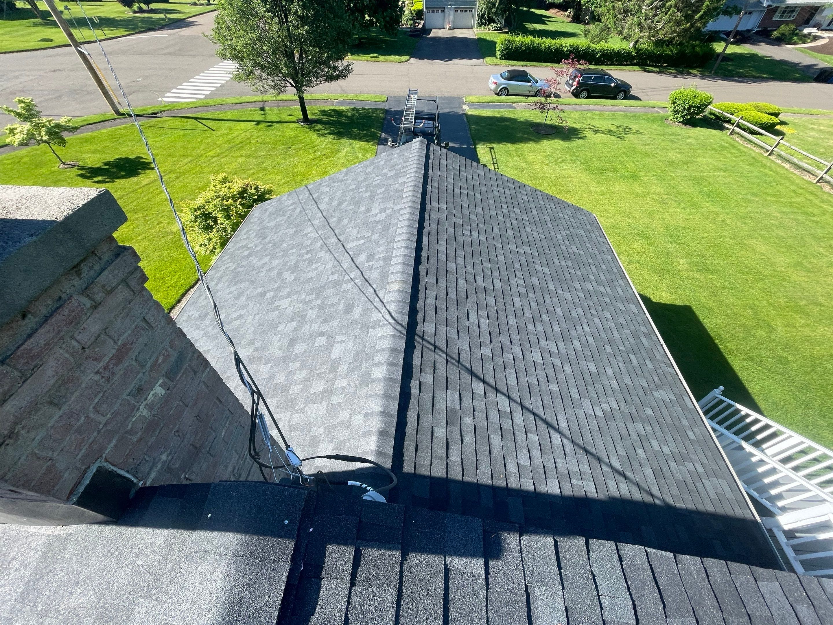 Residential Roof Replacement and Shingle Installation in North Haven by A Plus Exterior