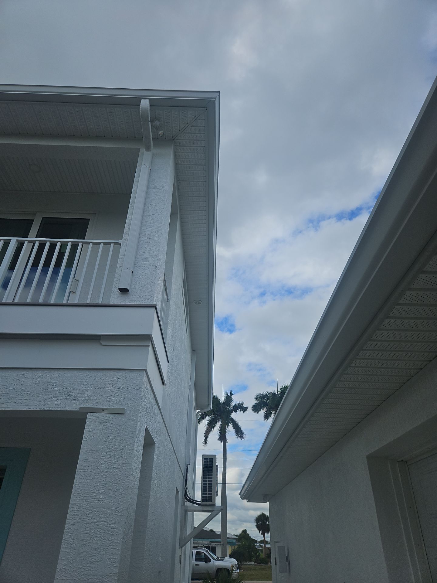 6-inch K-style Seamless Gutters and 3x4 Downspout Elbow Installation in Englewood, FL  by Gutter Professors