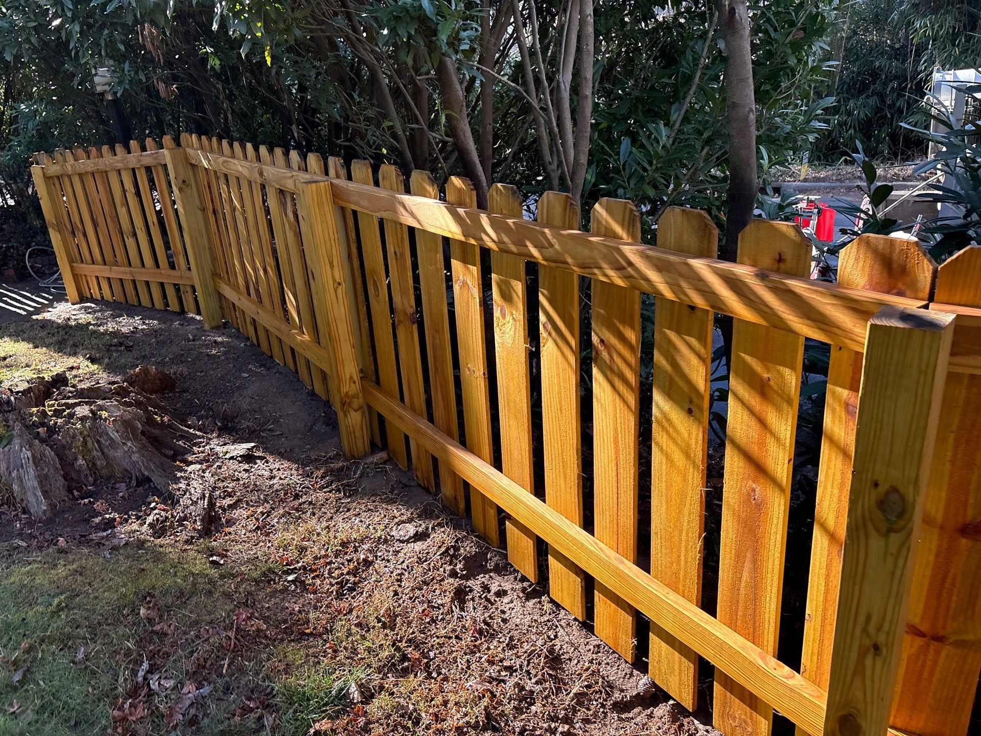 Wood Fence using Wood Sealant by DuraSeal