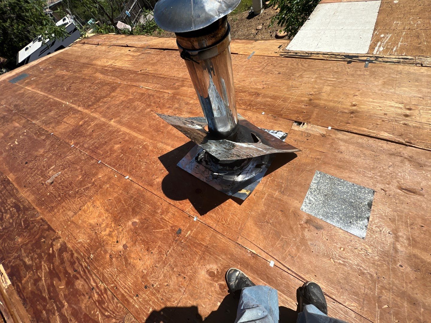 Residential Roofing Installation using Owens Corning Roofing Shingles by Byers Enterprises 