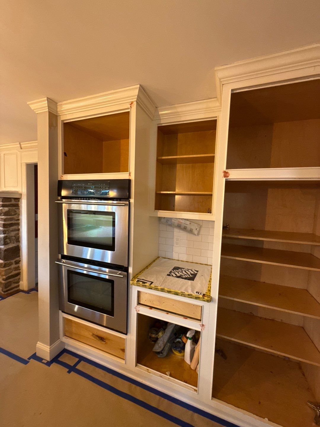 Cabinet Refinishing with Alabaster by EXCELLENCE | CARTO