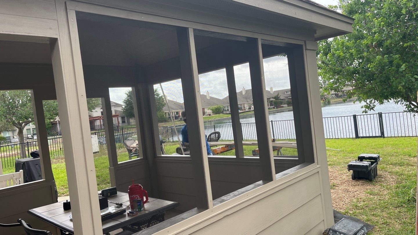 Man Shade by Bayfront Roofing and Construction