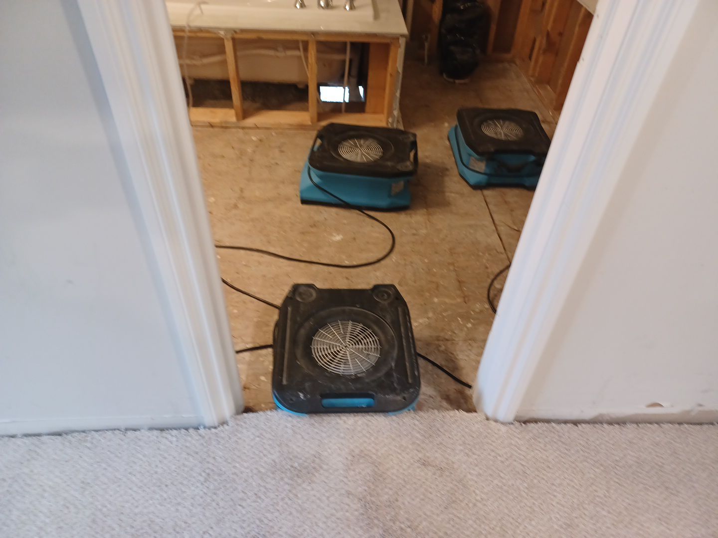 Project in Chesterfield by EzDry Water Mitigation & Property Restoration