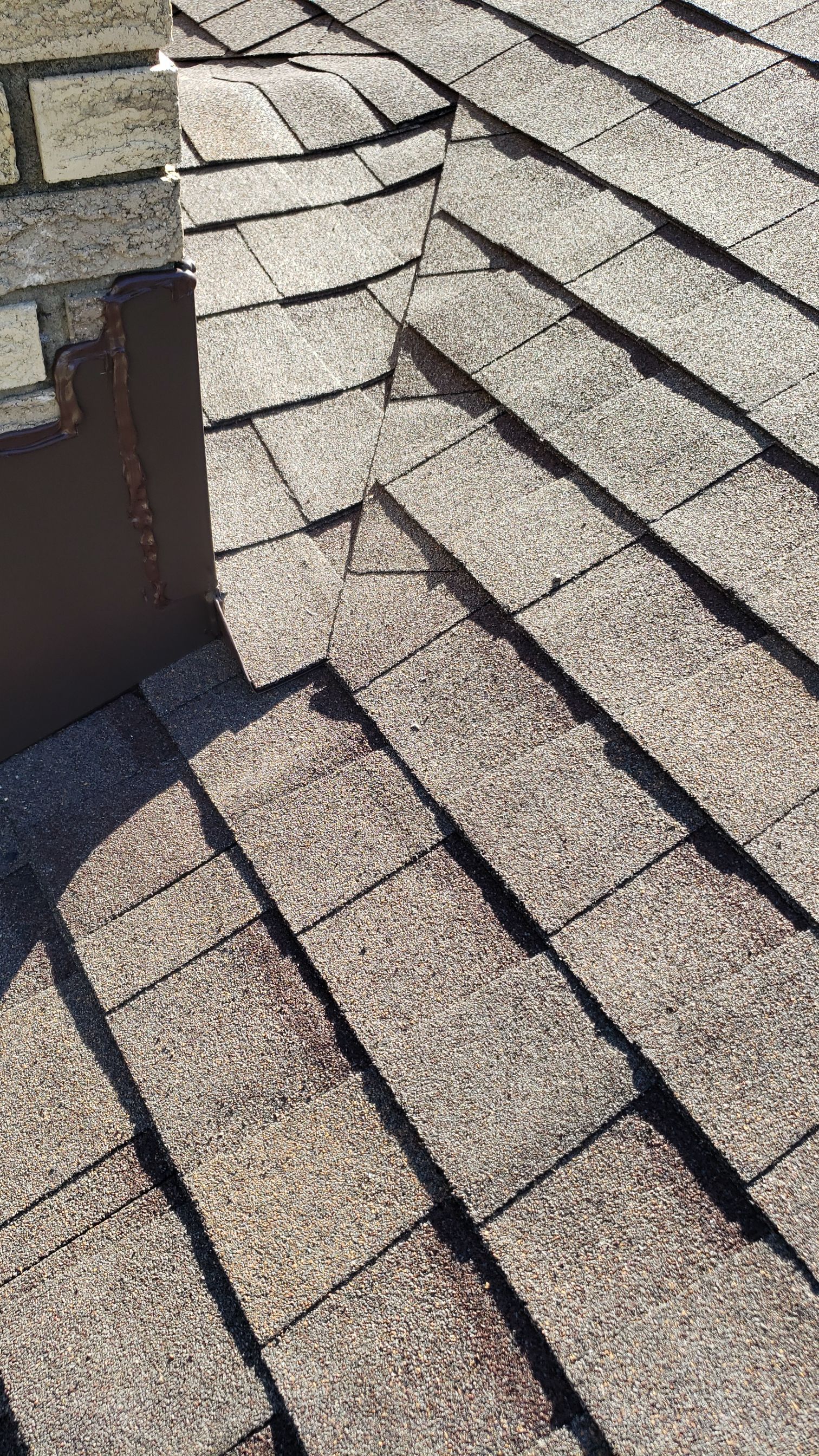 ATLAS PINNACLE COLOR: PRISTINE HEATHER DRIP EDGE: MUSKET BROWN by Eagle Eye Roofing