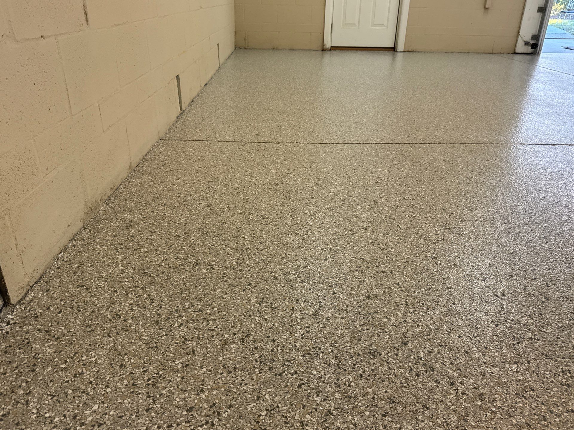 Garage  in Trenton, FL in Mount Everest by Cross Creek Concrete Coatings