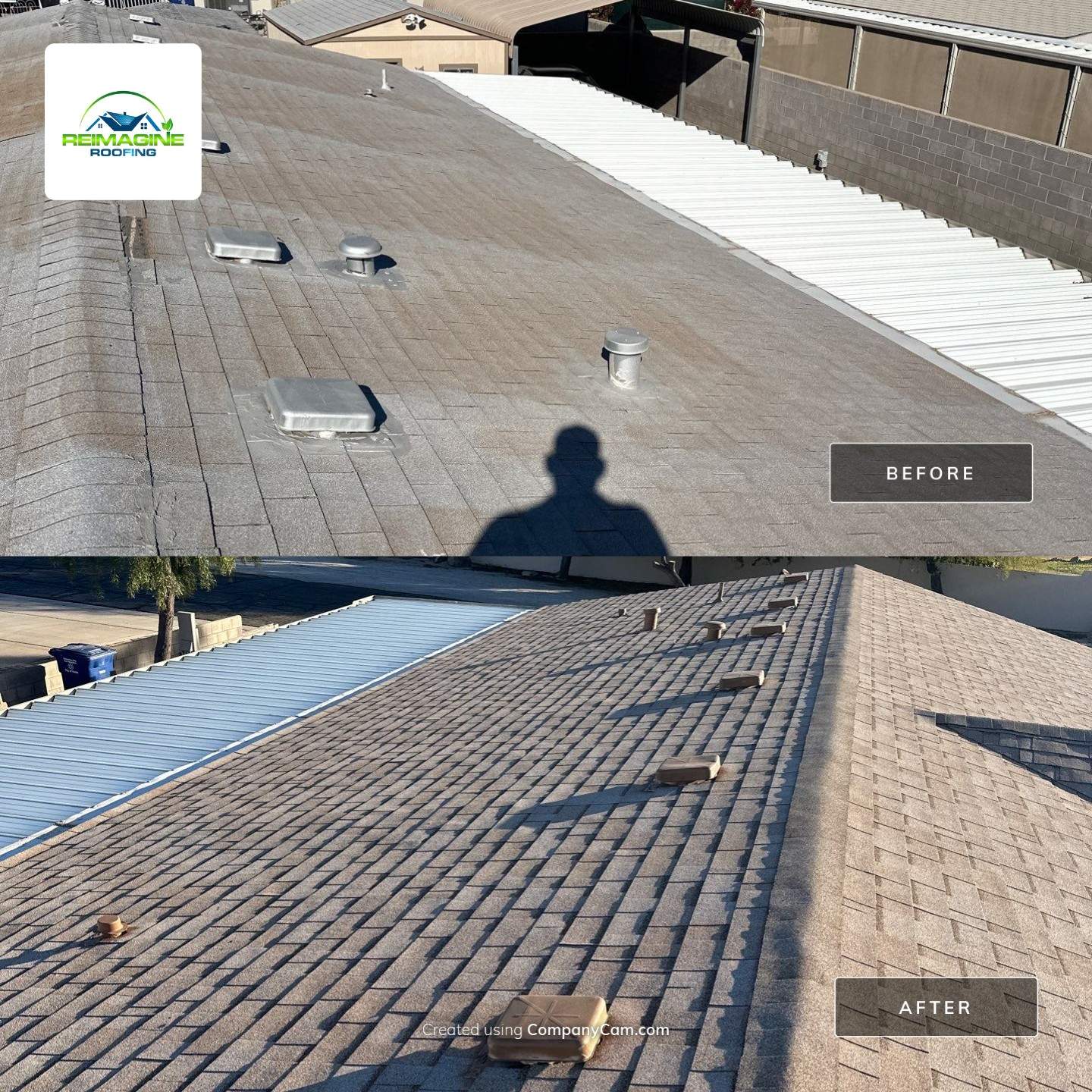 Desert Tan Shingles by Reimagine Roofing