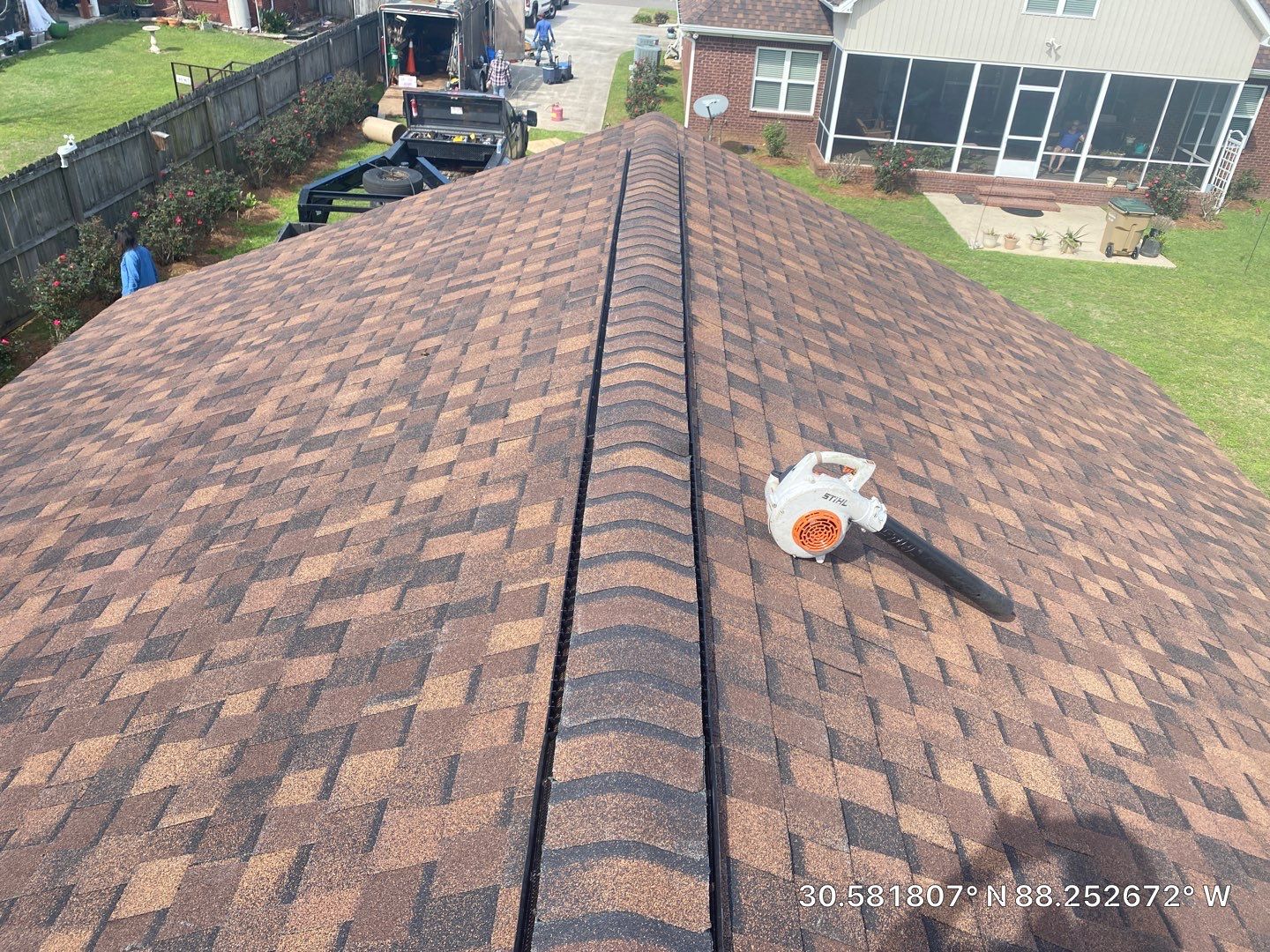 Residential Roofing Installation using Roof Replacement by American Roofing & Construction LLC