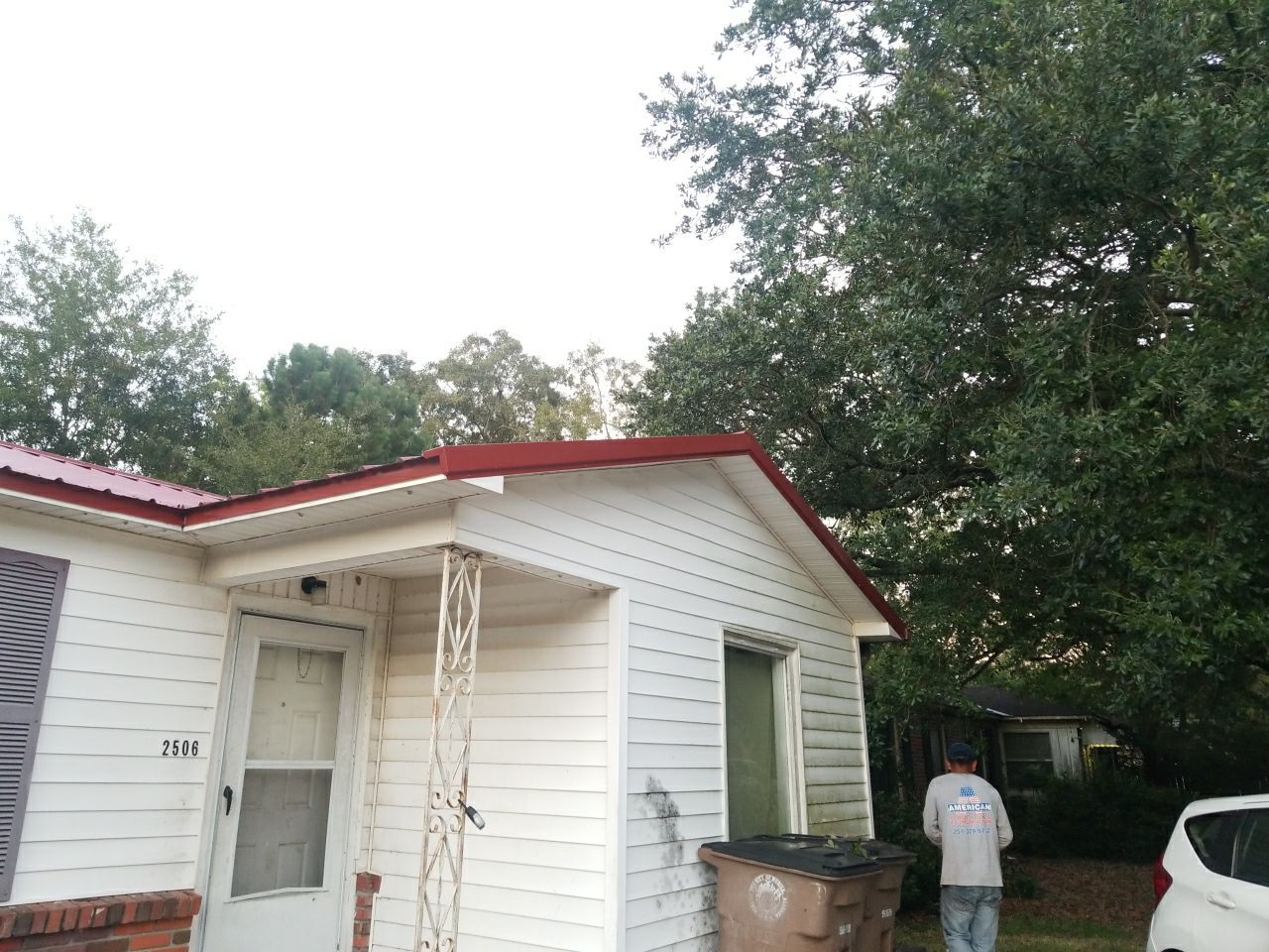 Residential Roofing Installation using Metal roofing by American Roofing & Construction LLC