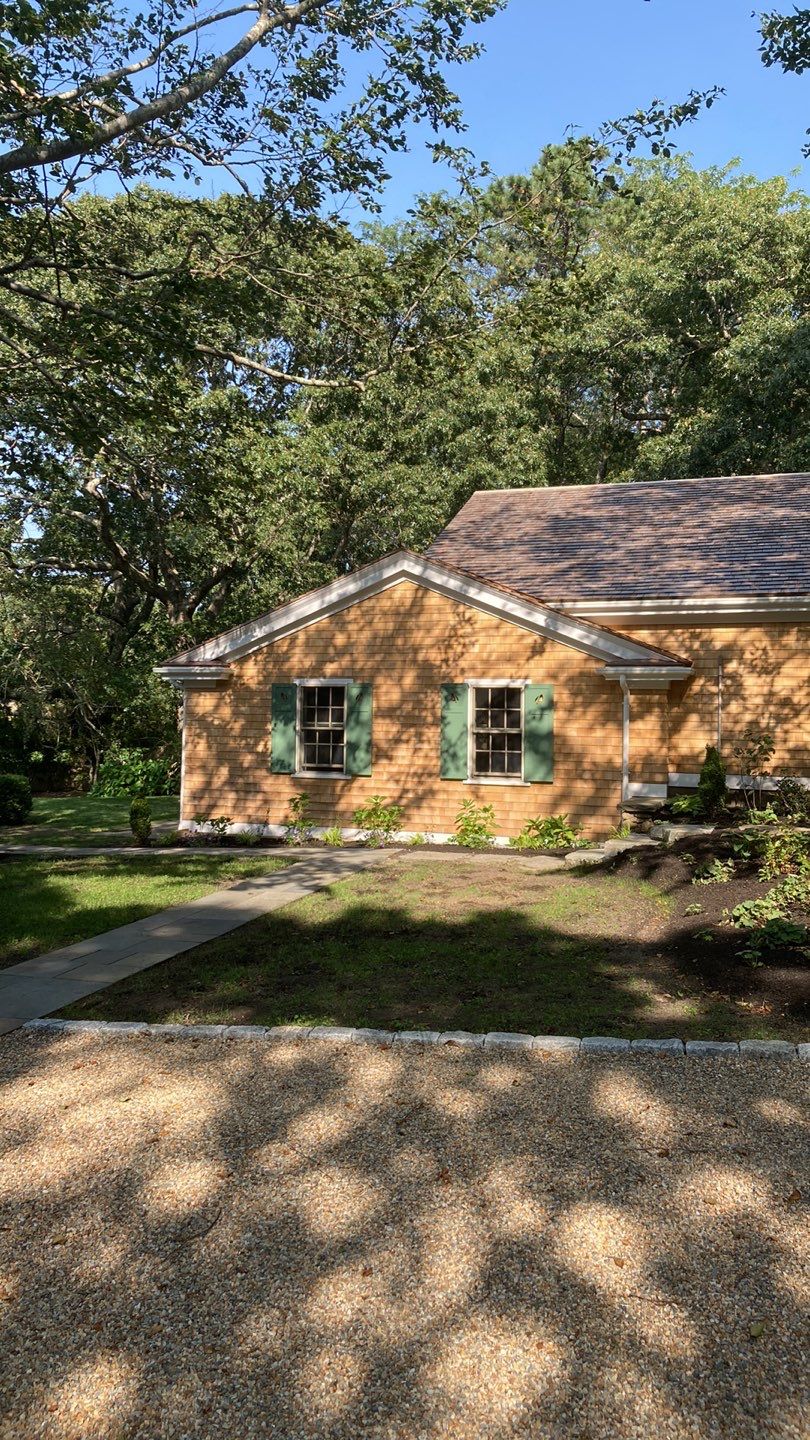 Gutter Installation using 4x5 FiberGlass Gutter in Osterville, Ma by Gutter Pro Enterprises