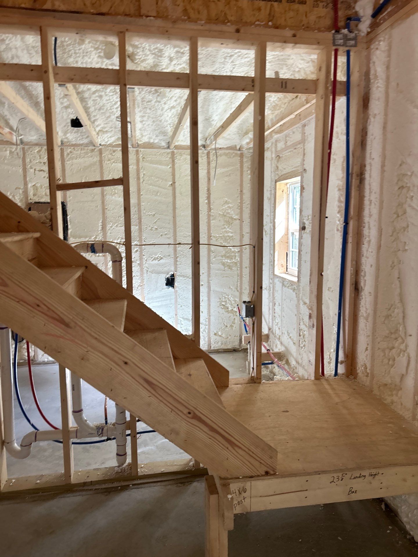 High-Performance Spray Foam Insulation for New Home in Kingston by NYS Foam & Energy