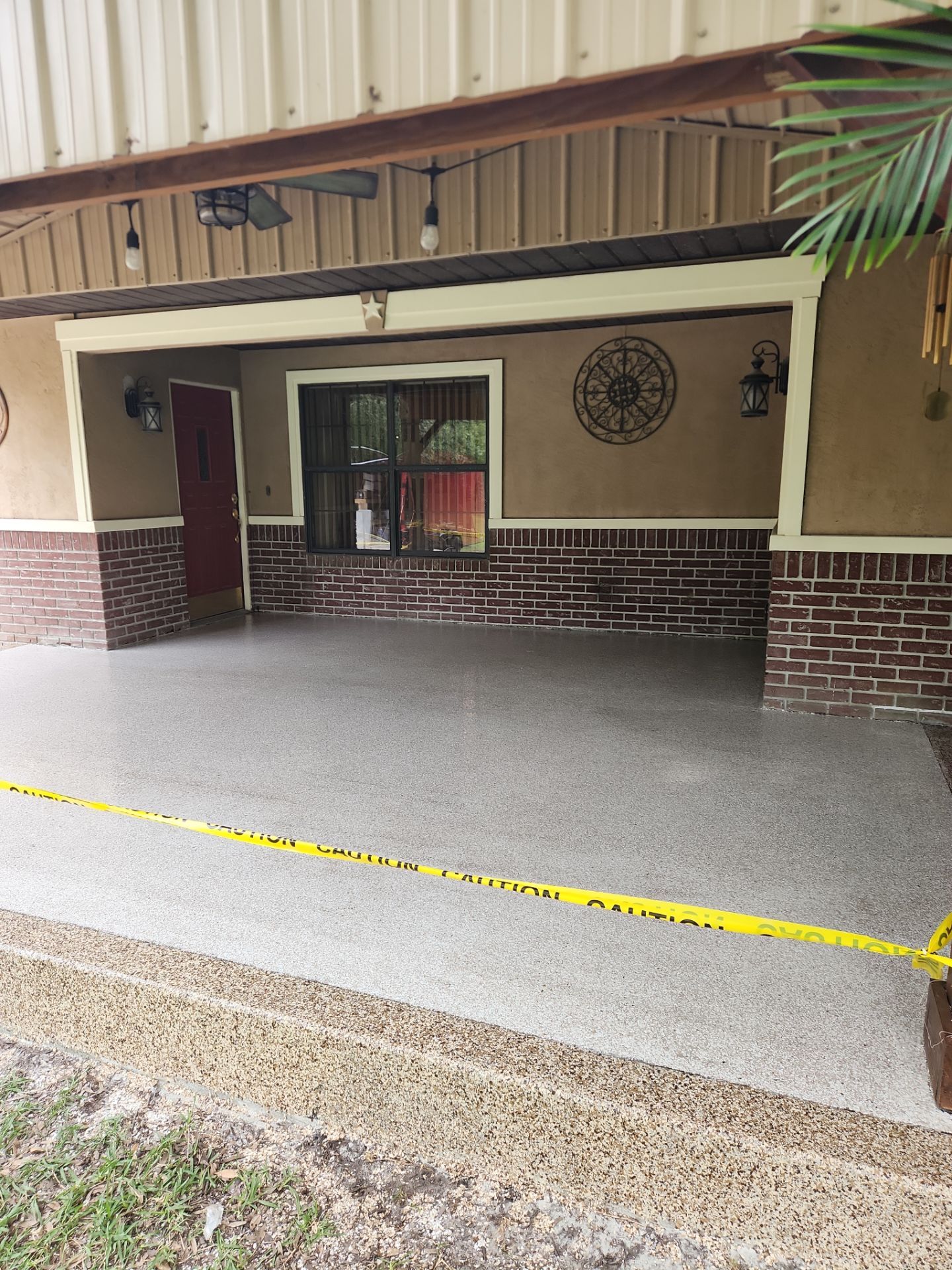 Driveway & Patio Recoating using Polyaspartic by Revelry Coatings