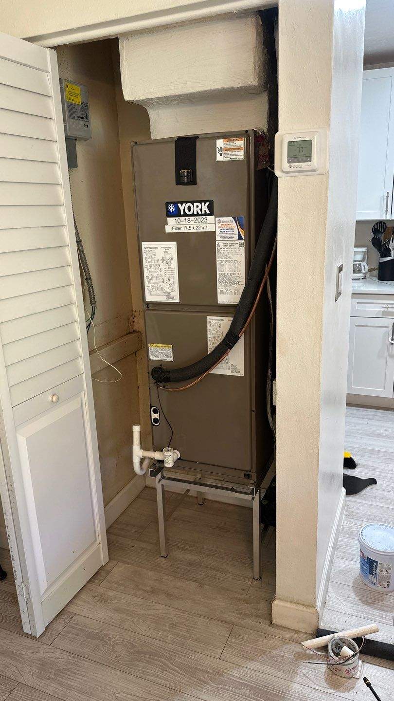 SOME REPLACEMENTS by CARVAJAL A/C MECHANICAL CORP