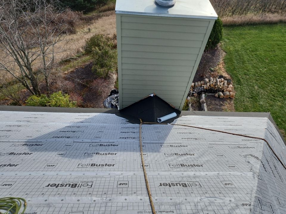 Residential Roof Installation in Plymouth, WI by Gellings Roofing & Siding