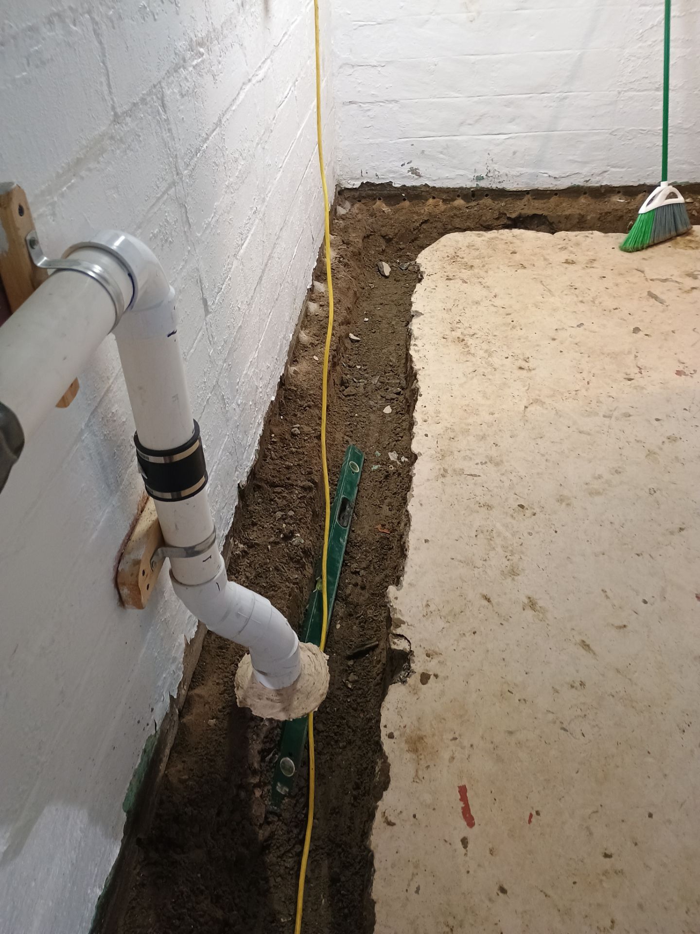 Another Drain Tile Project in the Books by Waterproofing Northeast