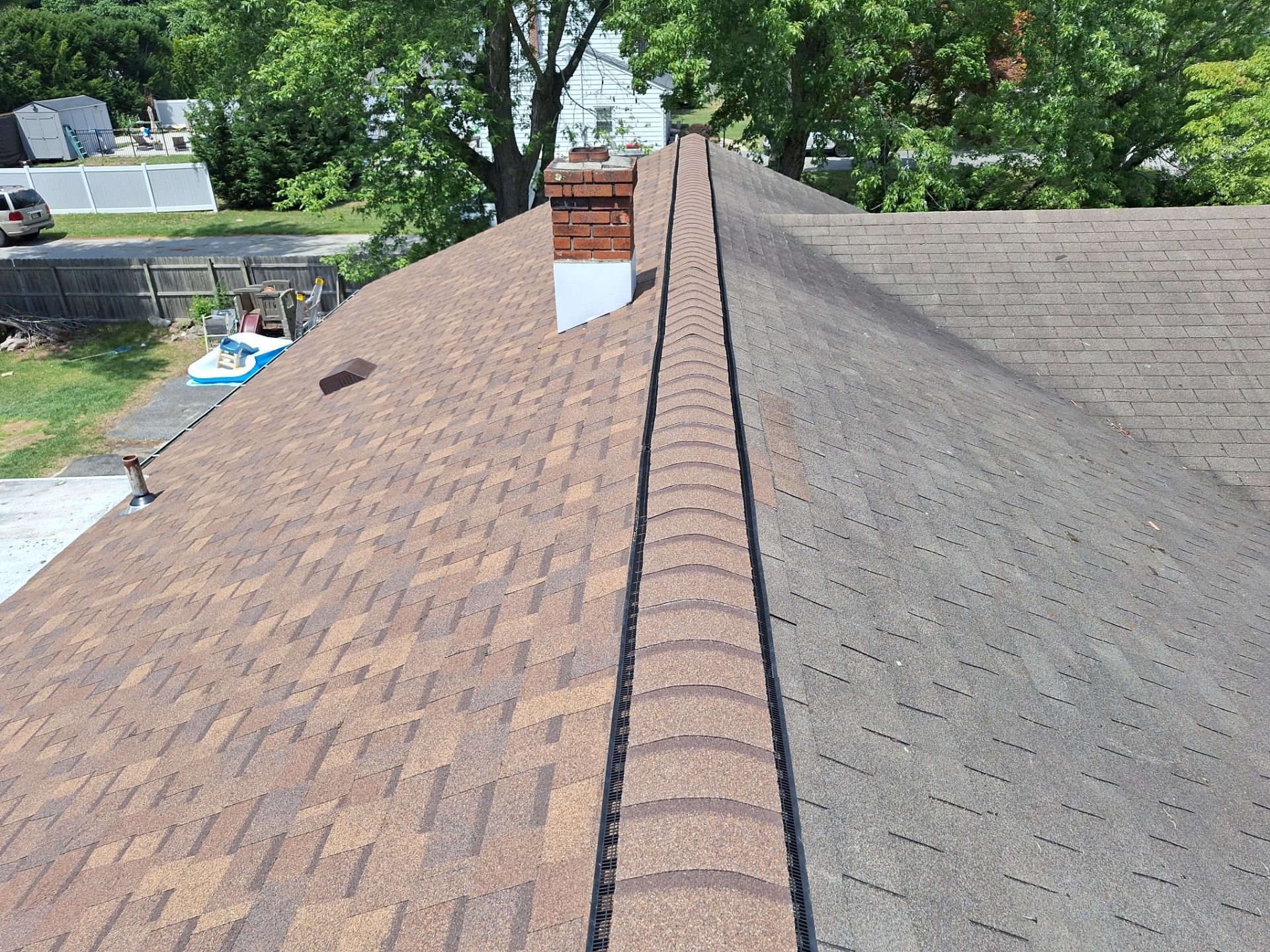 Autumn Brown Shingles by Reimagine Roofing