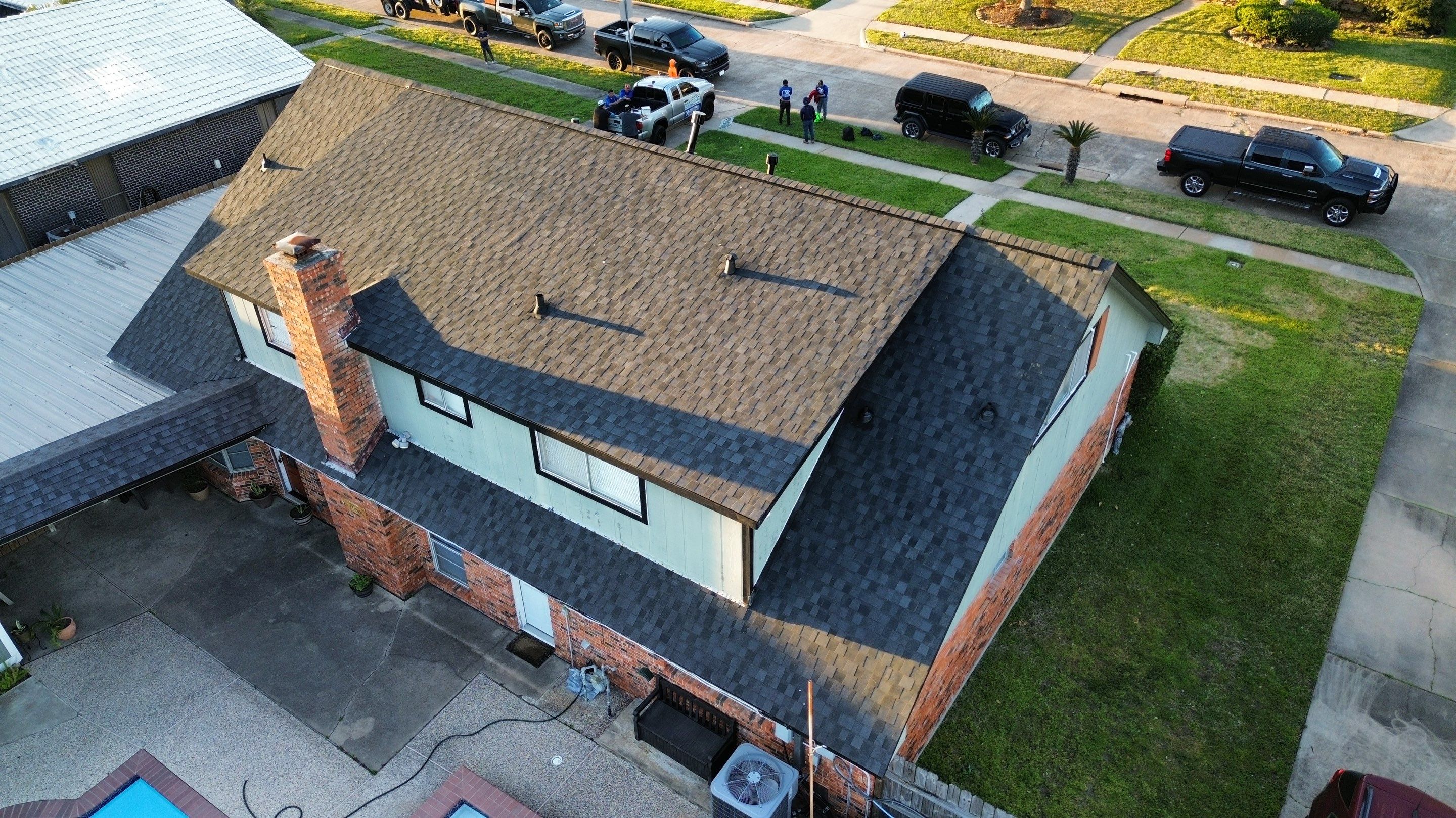 Roof Remplacement using Certainteed Patriot Shadow Black by CAP Roofing and Construction LLC