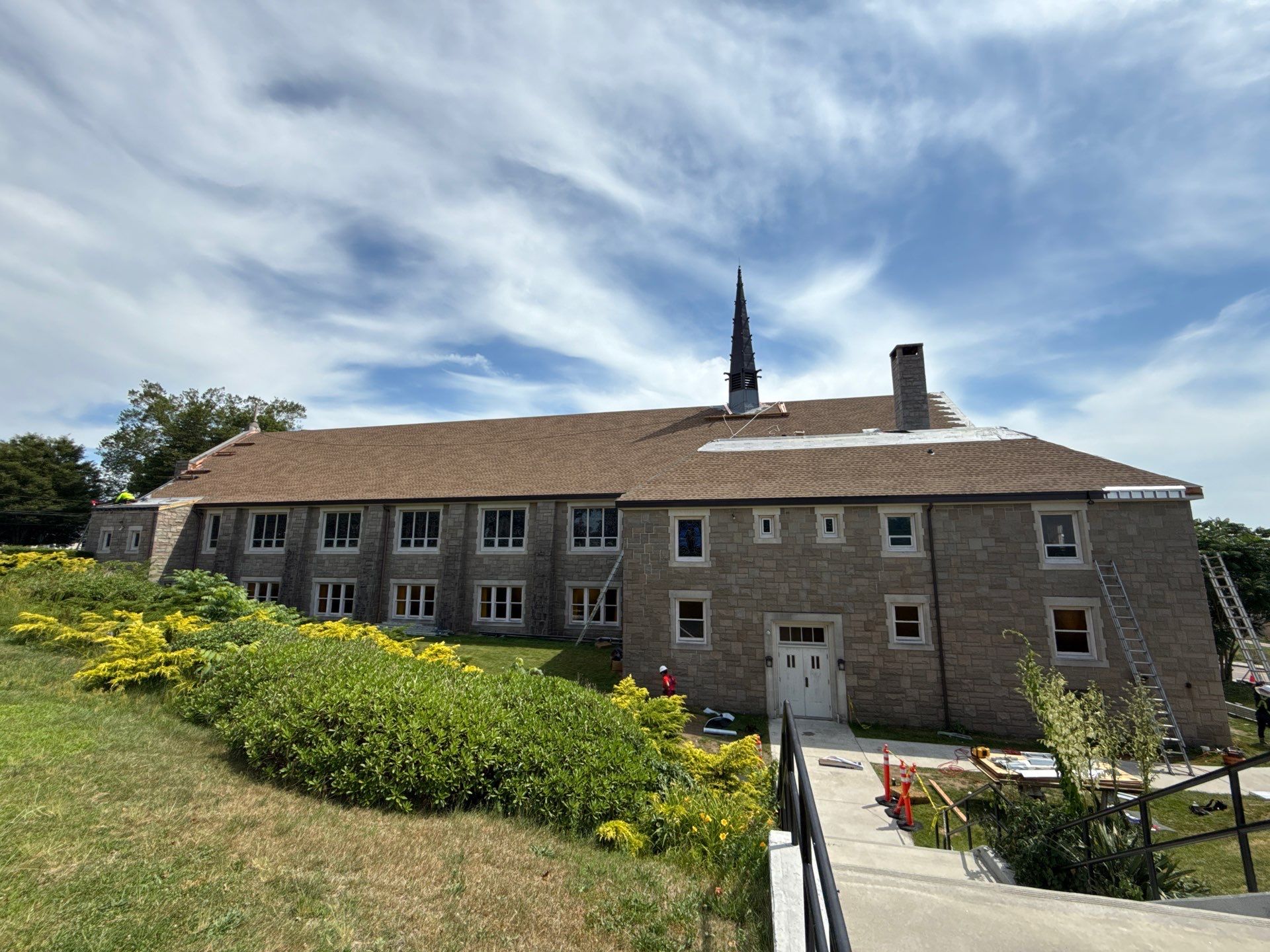 St. Pius Church - Commercial Roof Restoration by Rinaldi Brothers