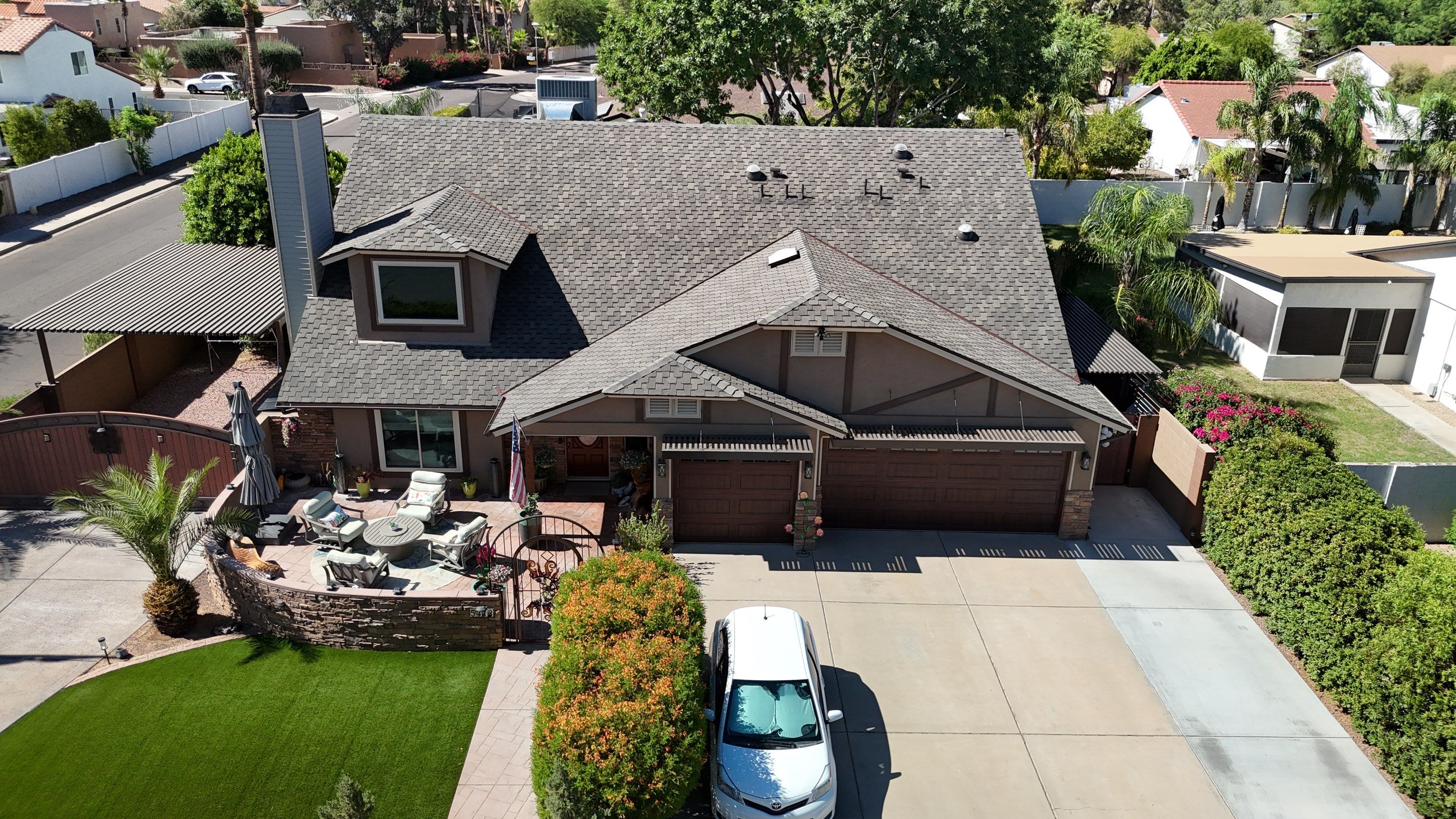 Project in Scottsdale, AZ by Saint Roofing