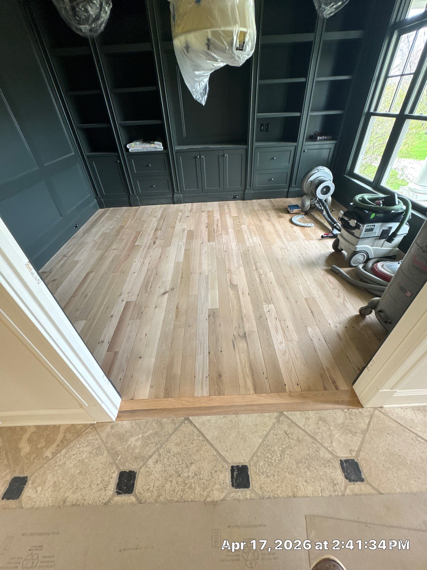 Sand and Finish, Herringbone Feature! by RTBaldwin Hardwood Floors