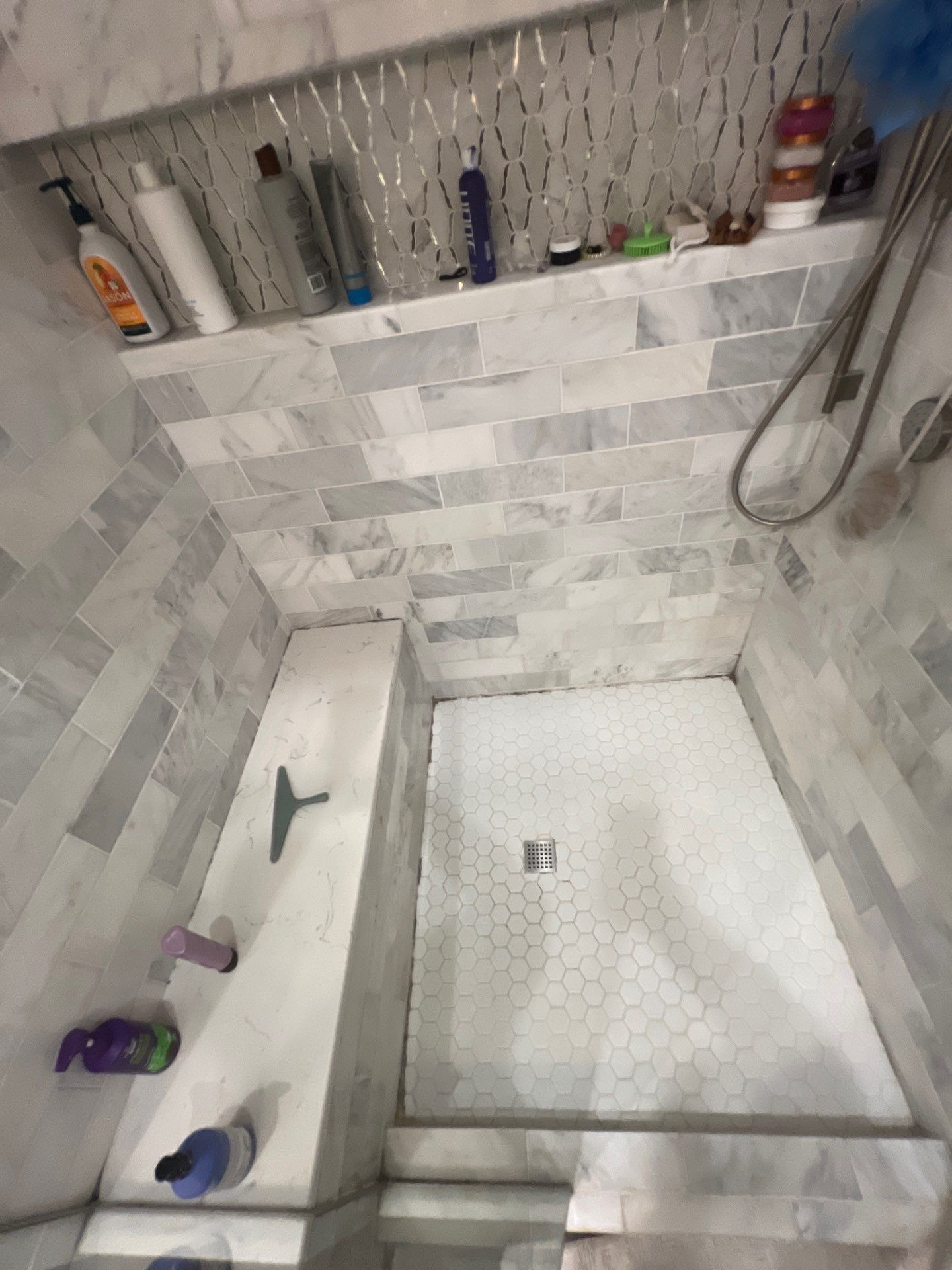 Existing tile shower was a rotting disaster by The Shower Company