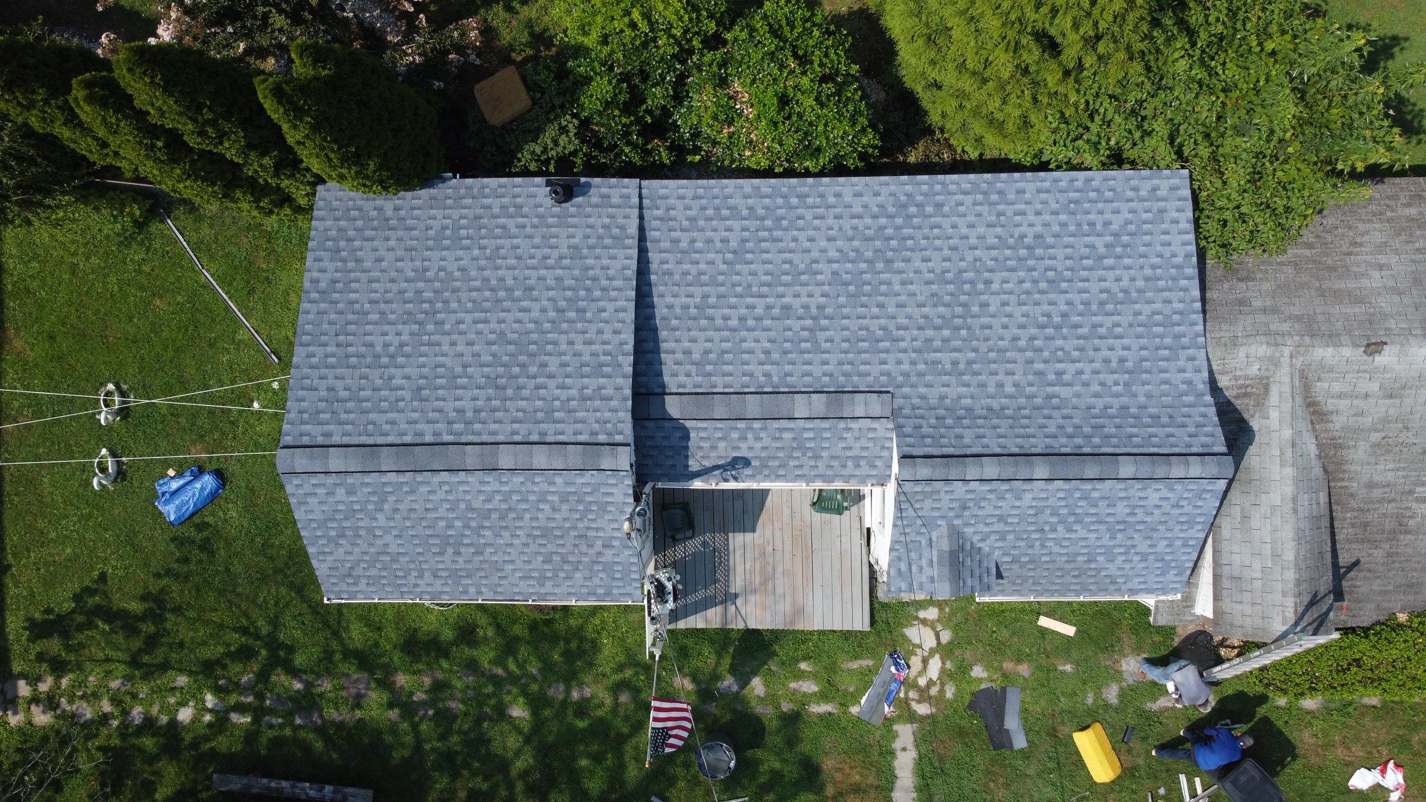 Residential Roofing Installation using GAF Timberline HDZ by Matter Roofing & Construction