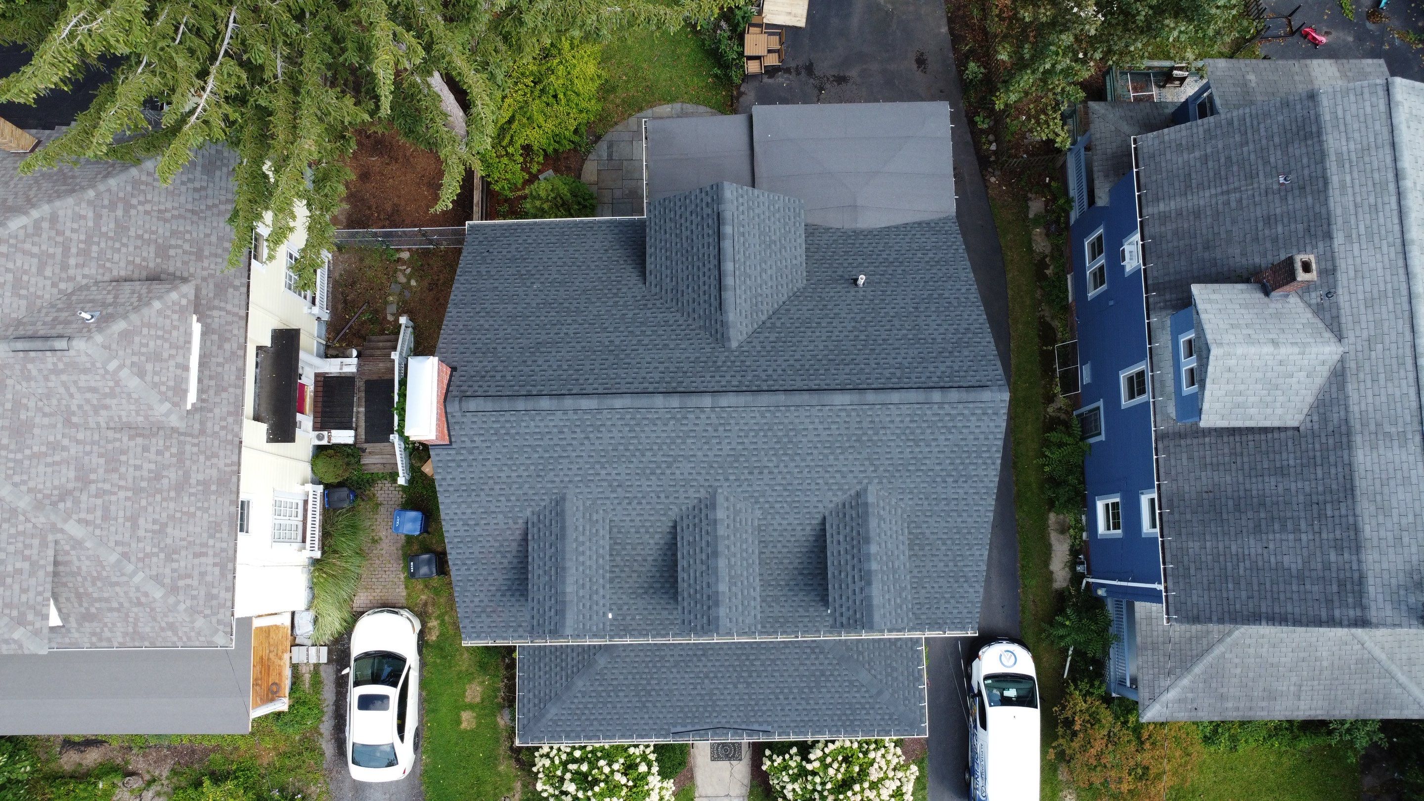 Roof Replacement Completed in Syracuse, NY – GAF Charcoal by Alpha Omega Roofing LLC