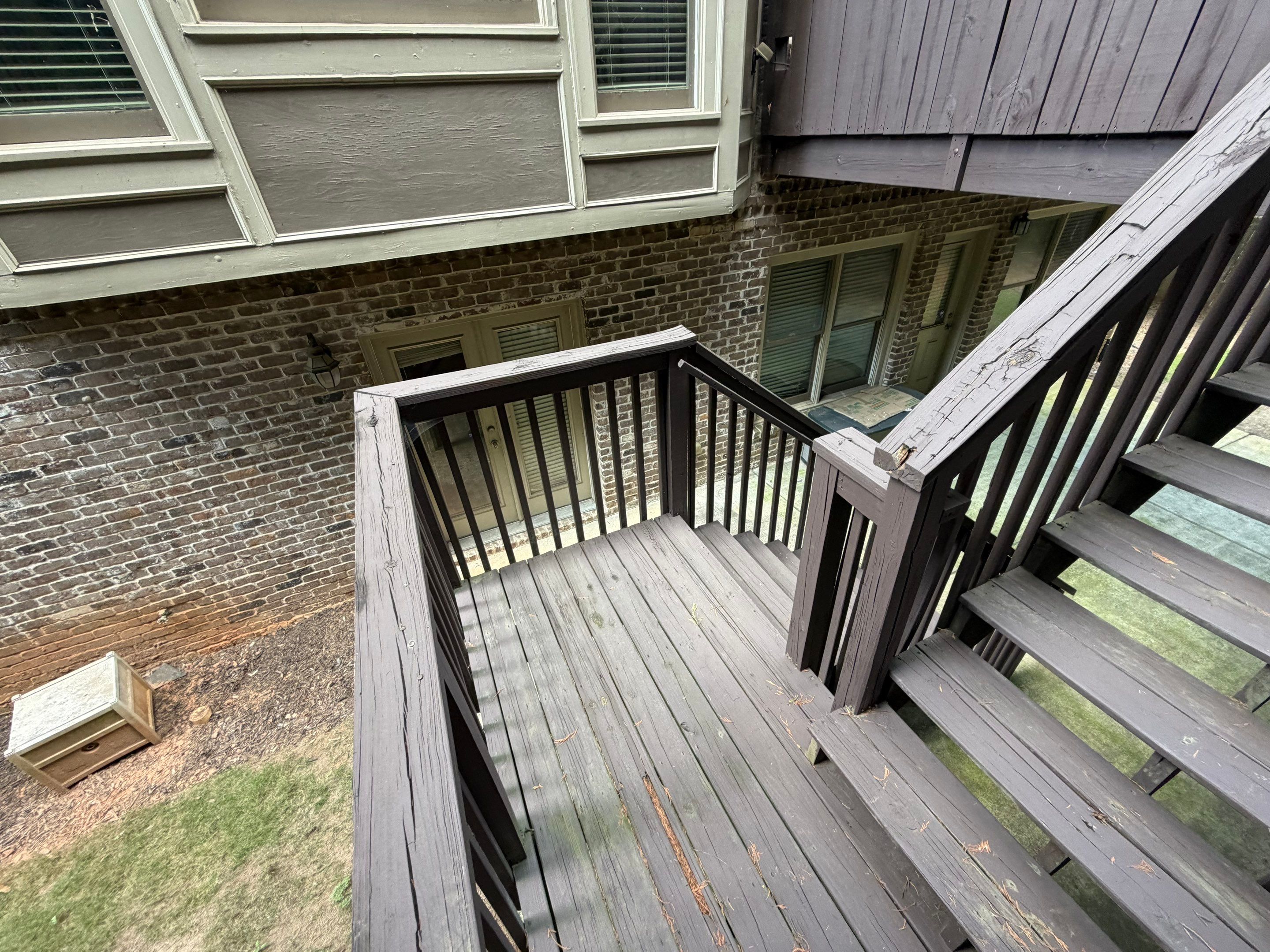 Decatur, GA Deck Resurface and Privacy Wall Build Using Pressure Treated Pine by Nelson Exteriors 