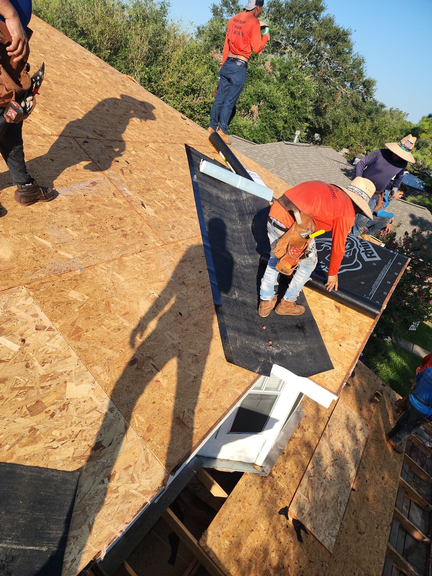 Residential Roofing Repair using Owen's Corning Duration (Lifetime) Shingles by Roof Repair Services LLC