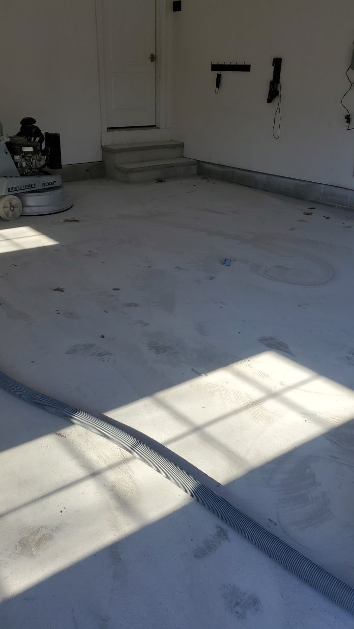 Garage Floor using Penntek Slatestone by Spectrum Painting, LLC