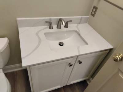 Sink and Faucet Installation – Customer-Supplied Fixture Install – Fenton, MO by Legendary Services Company LLC.