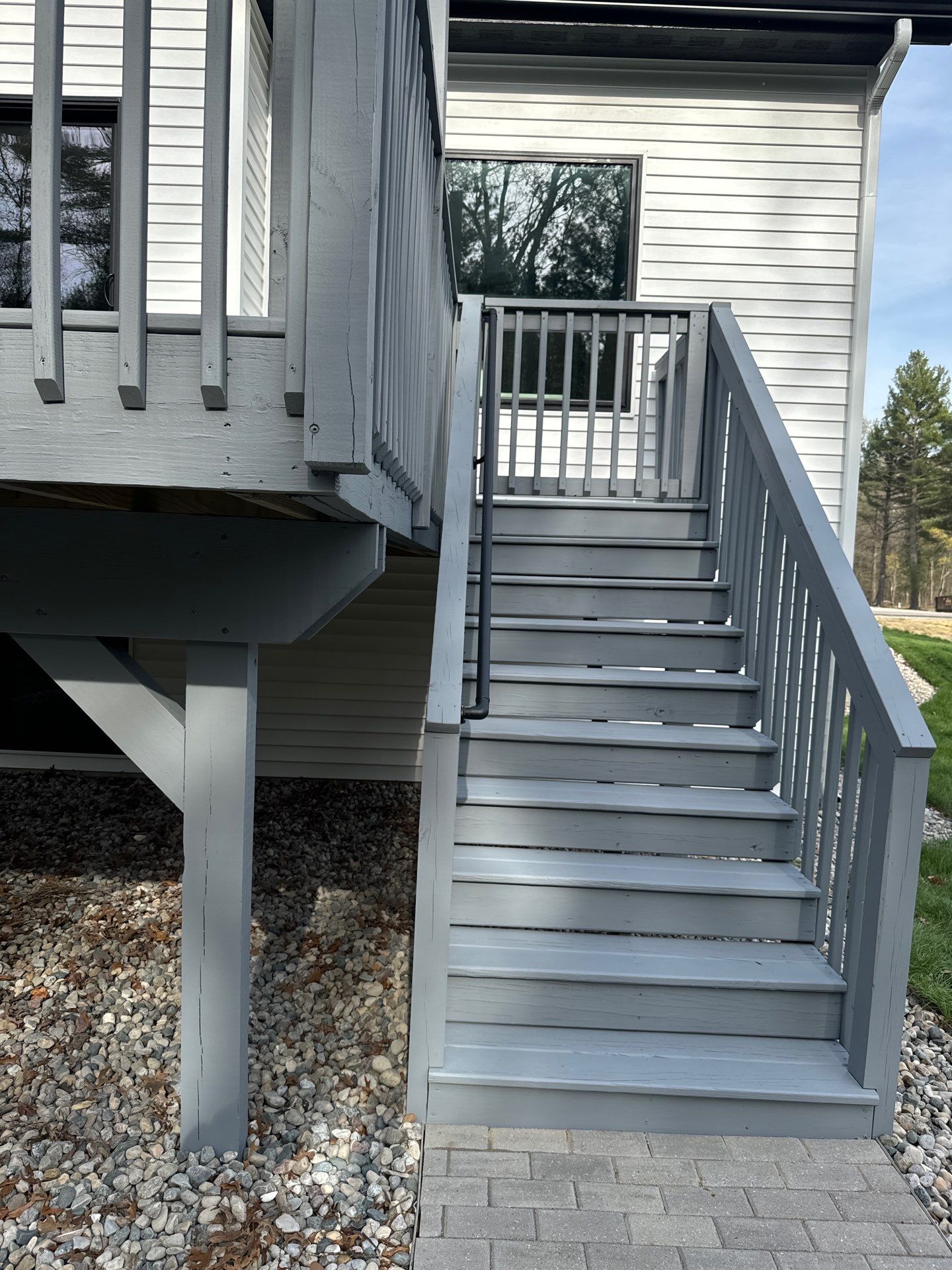 Deck Staining, Repairs & Sunshade Installation by Gordon Painting