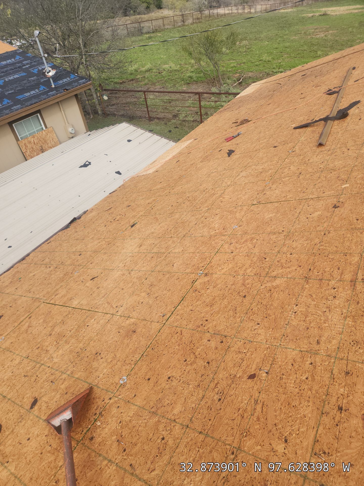 Project in Weatherford by Lonestar Roofing and Restoration LLC.