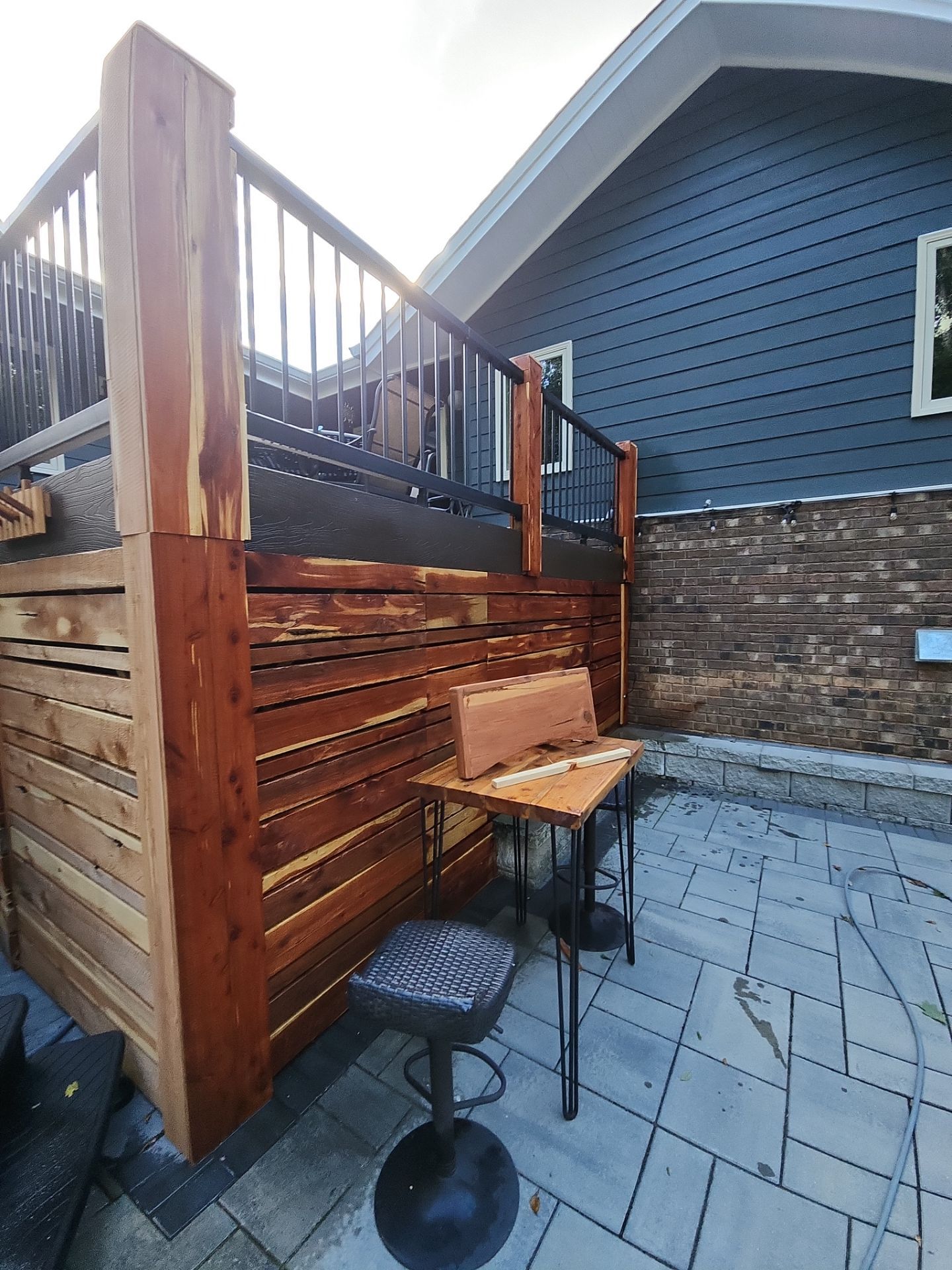 Fence and Deck using Wood Sealant and Stain by DuraSeal