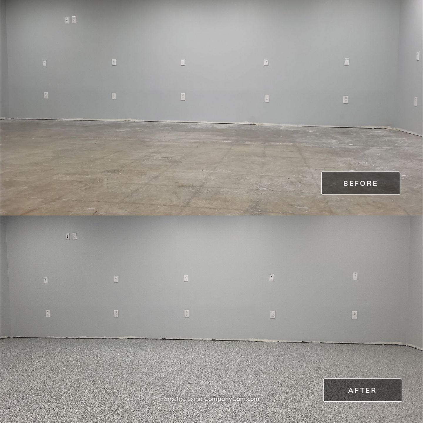 Upgraded Commercial Office Space by Revival Concrete Coatings, LLC