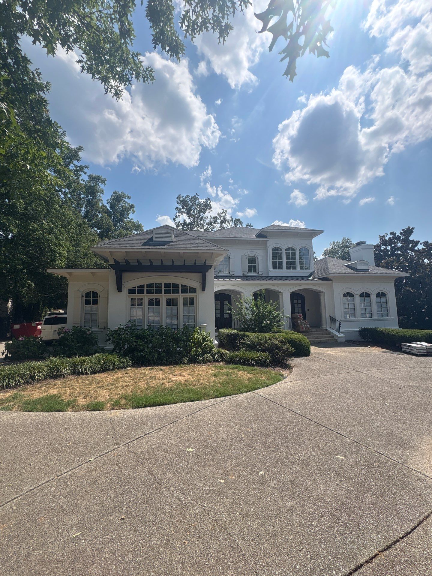 Franklin Exterior Stucco Restoration and Comprehensive Painting Renovation by U.S. Exterior Solutions