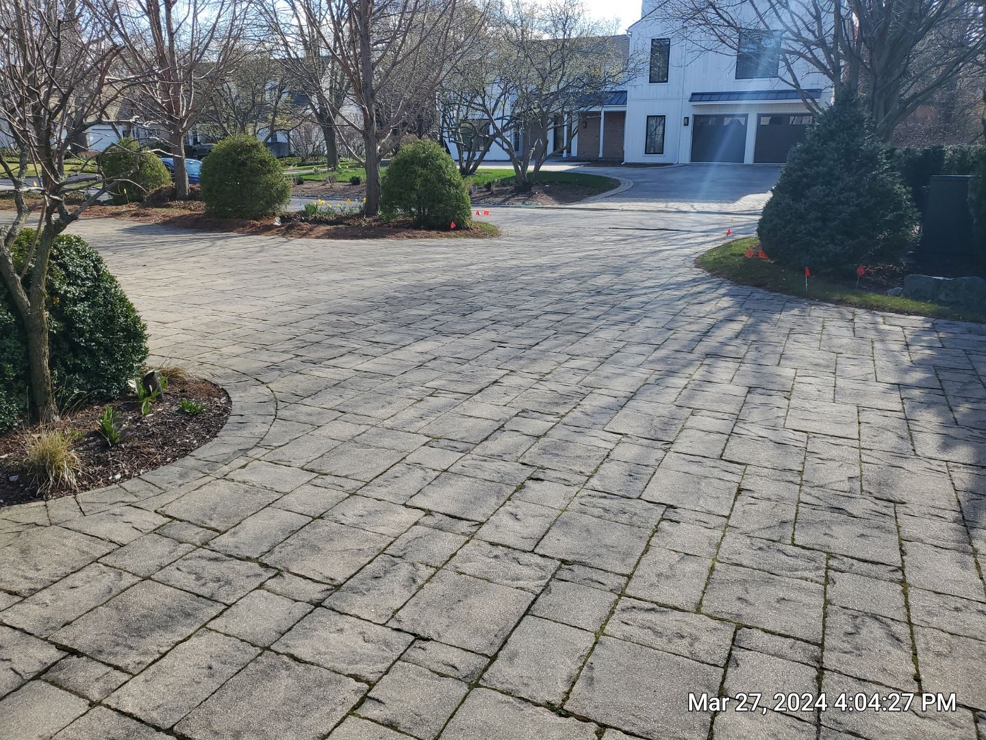 Brick paver clean, sand and seal.  using Surebond SB-1300 by Northern Power Washing LLC.