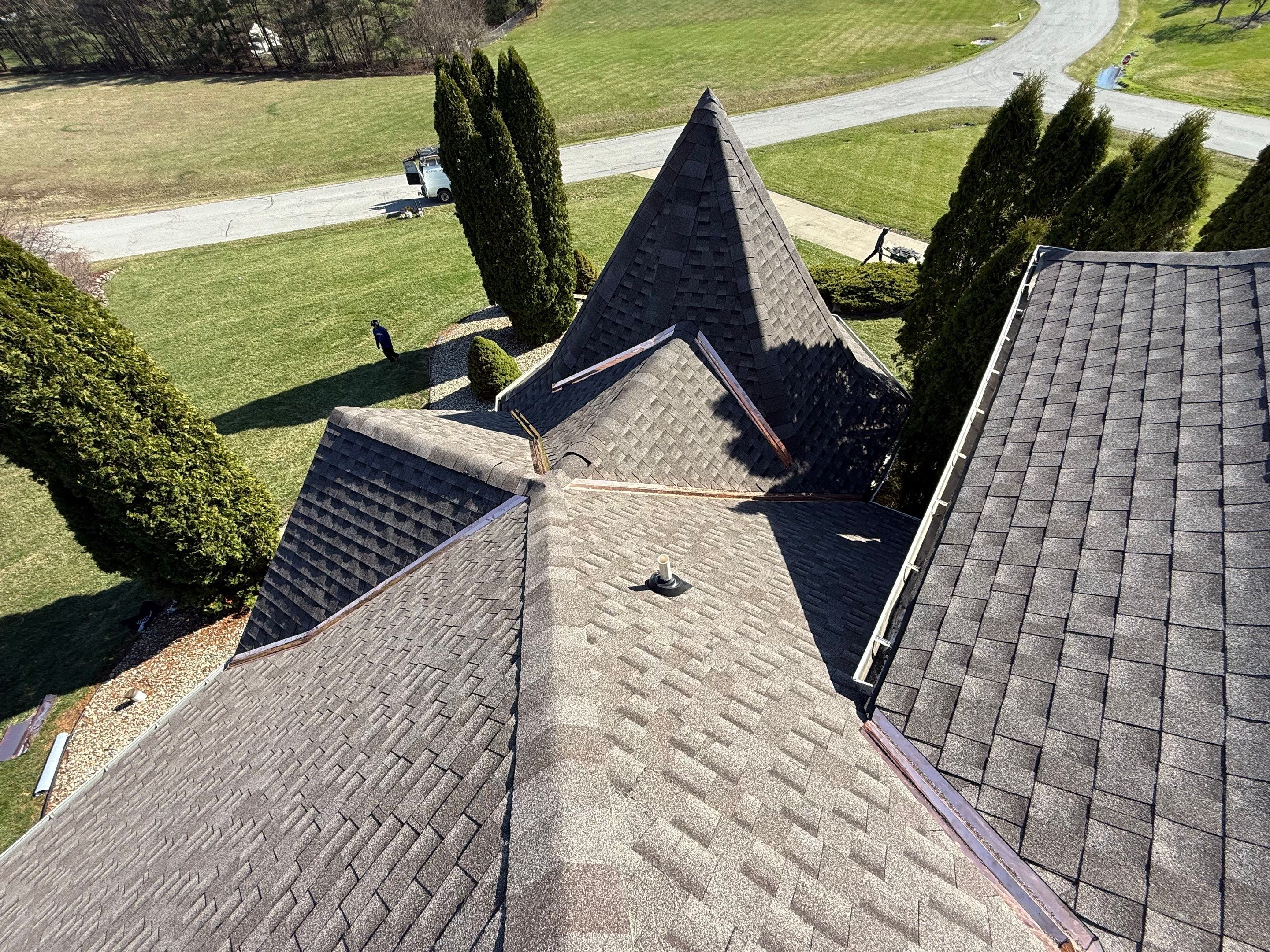 GAF Lifetime Roofing System Weathered Wood Color by Optimal Home Improvement 