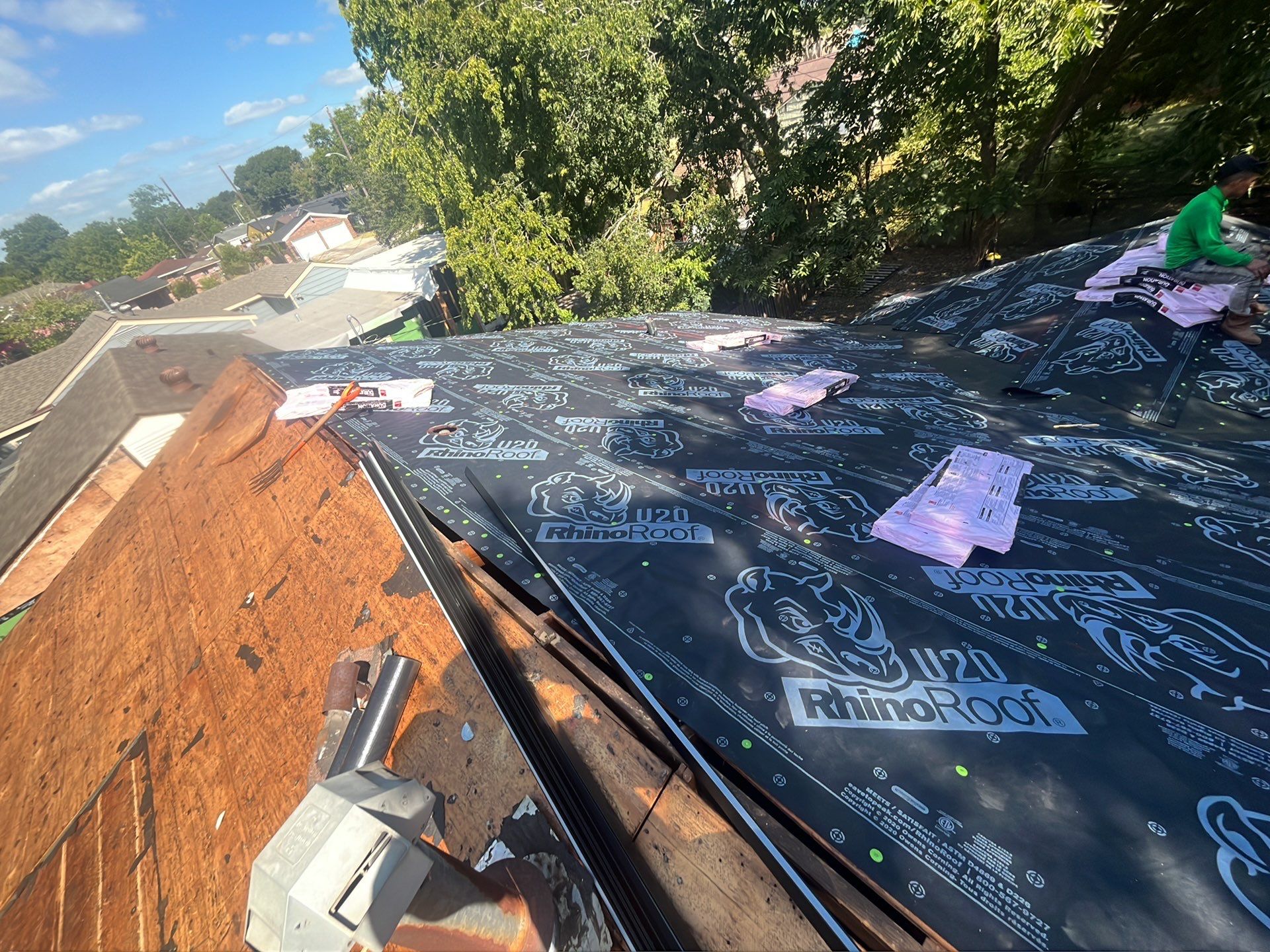 Residential Roofing Installation using Owen's Corning by Roof Concepts Construction