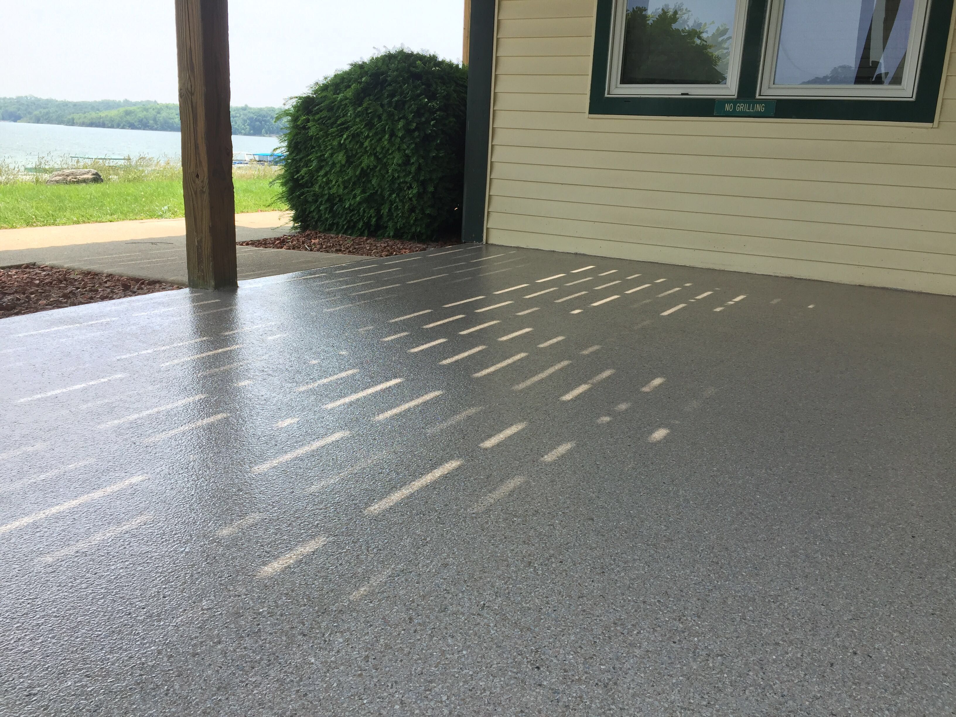 Patio Installation using Fieldstone by Your1DayFloor.com