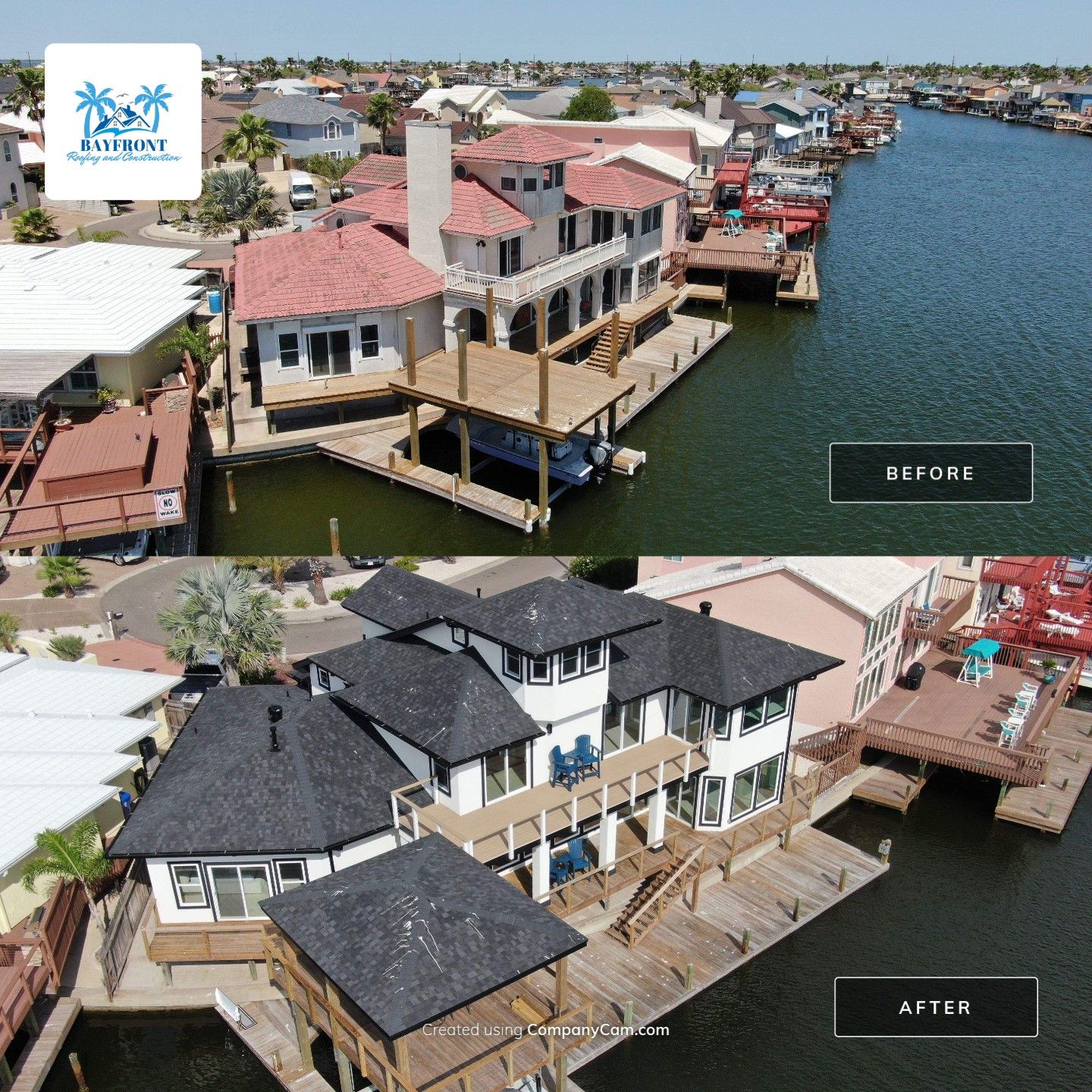 Island Time Modernized by Bayfront Roofing and Construction