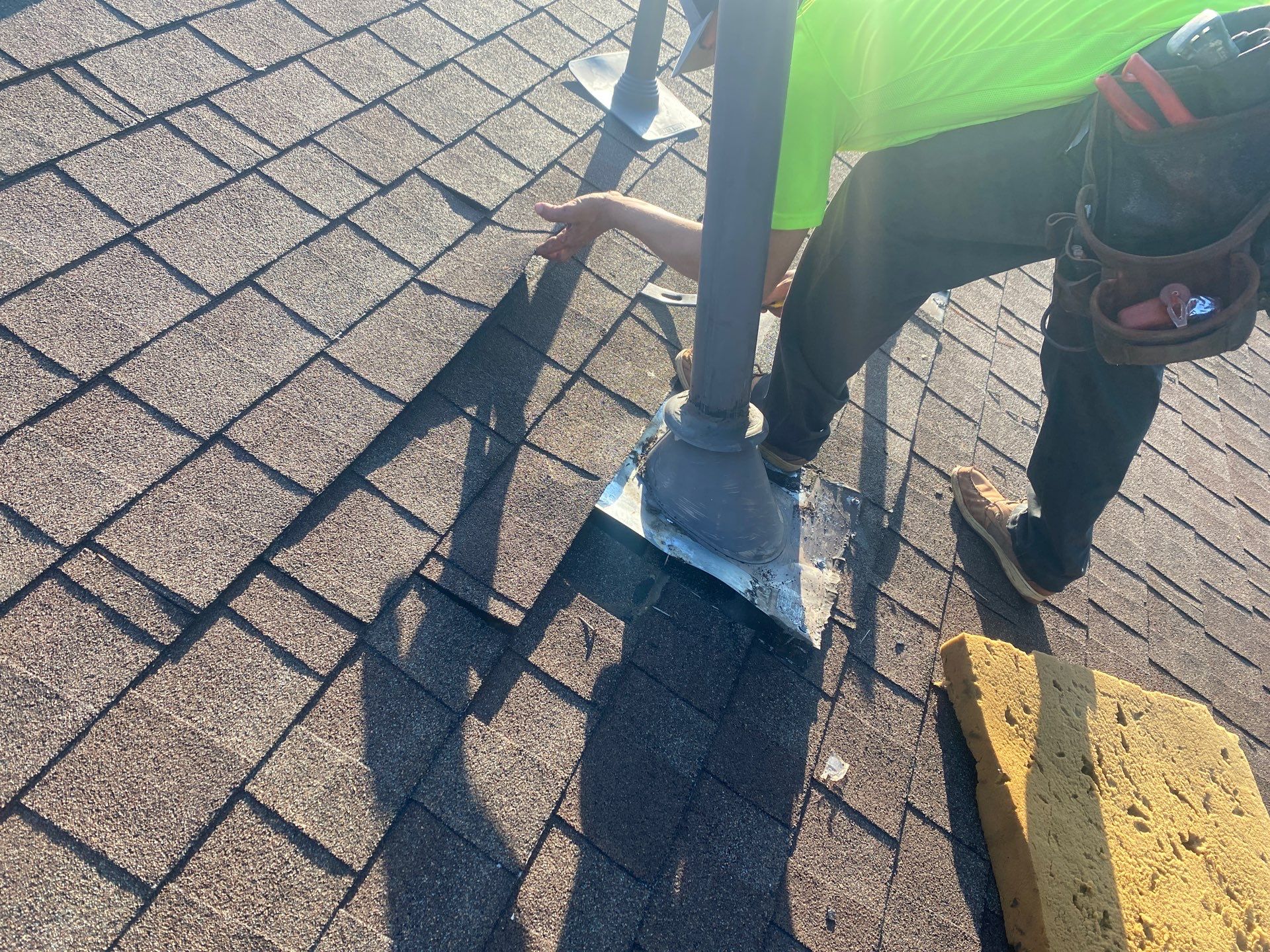 Residential Roofing Repair using Owen's Corning Duration (Lifetime) Shingles by Roof Repair Company