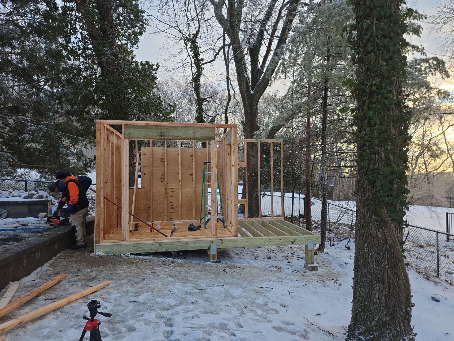 Sauna Project in Sudbiry Ma by UBrothers Construction