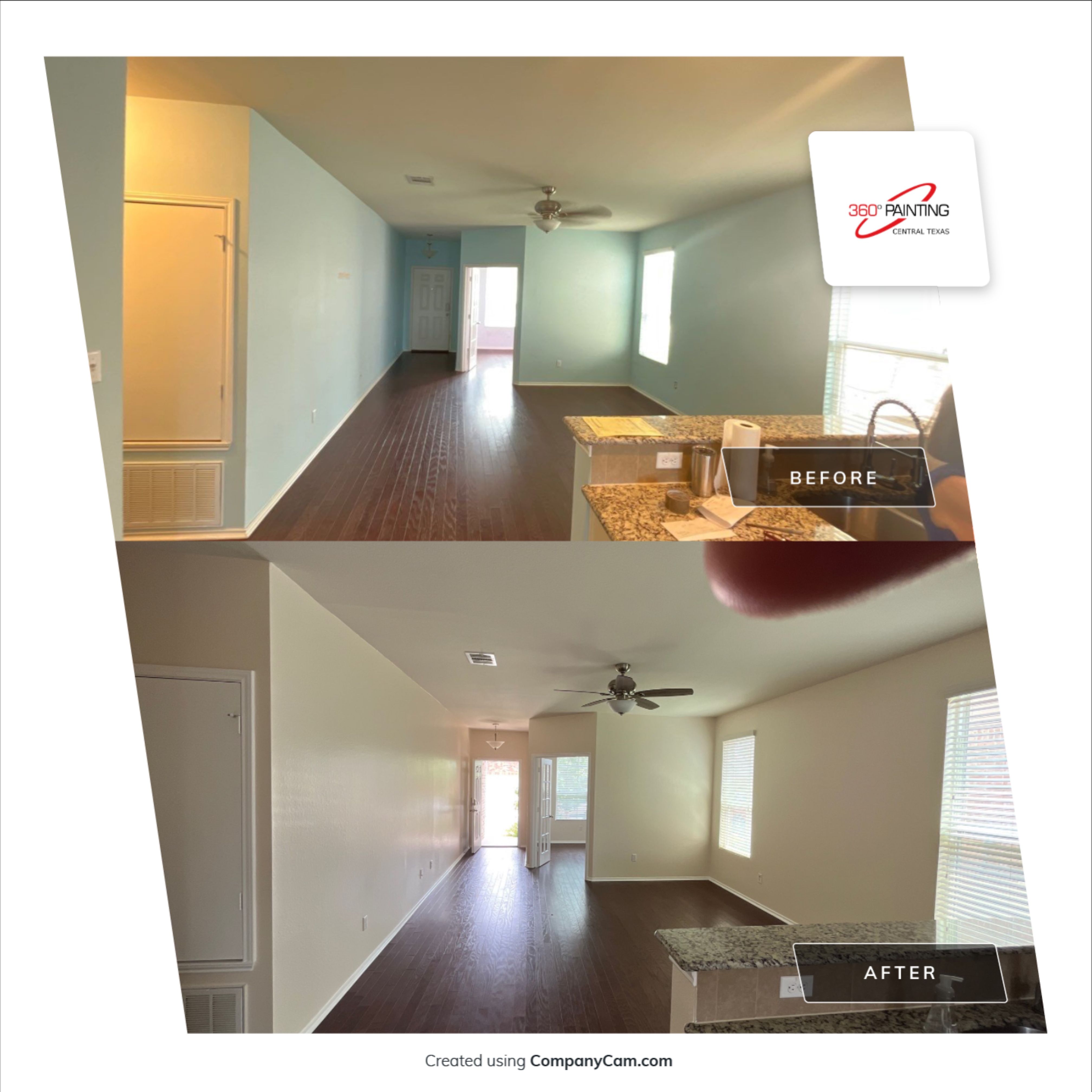 New Beginnings: Infusing Life and Color into Your Home's Interior with Fresh Paint by 360 Painting Central Texas 