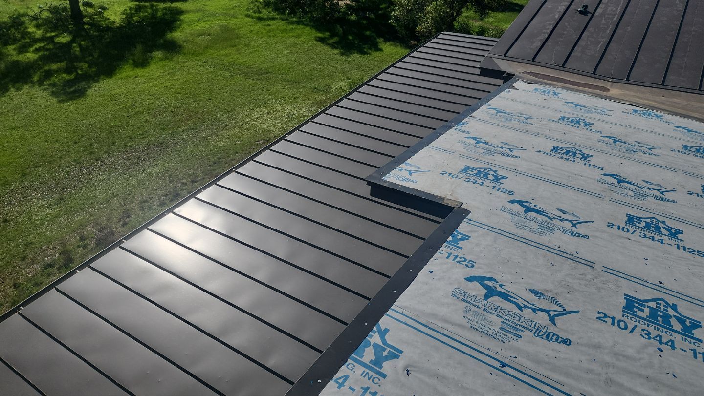 Standing Seam Custom Bent Roof by Lightning Exteriors